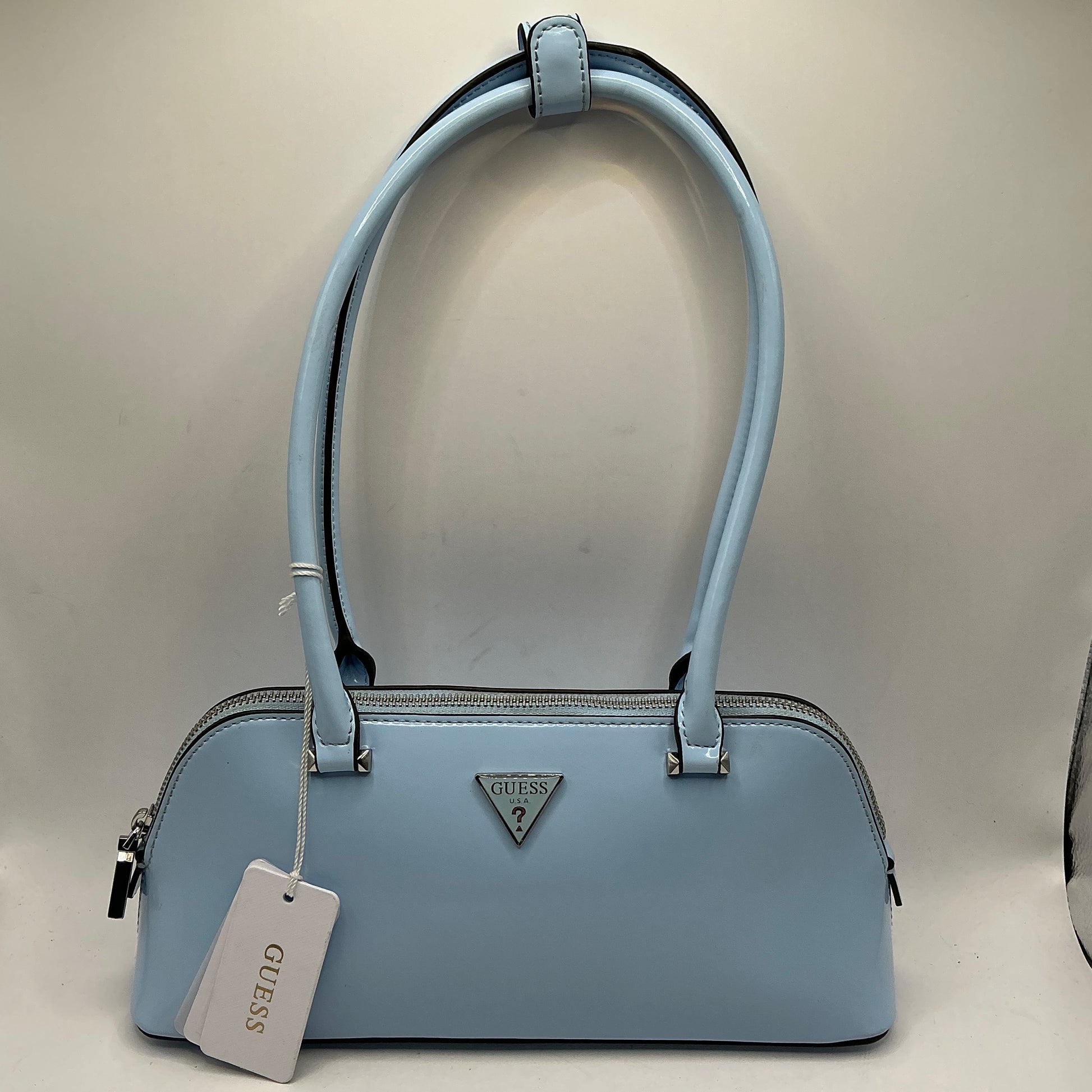 GUESS sky blue handbag