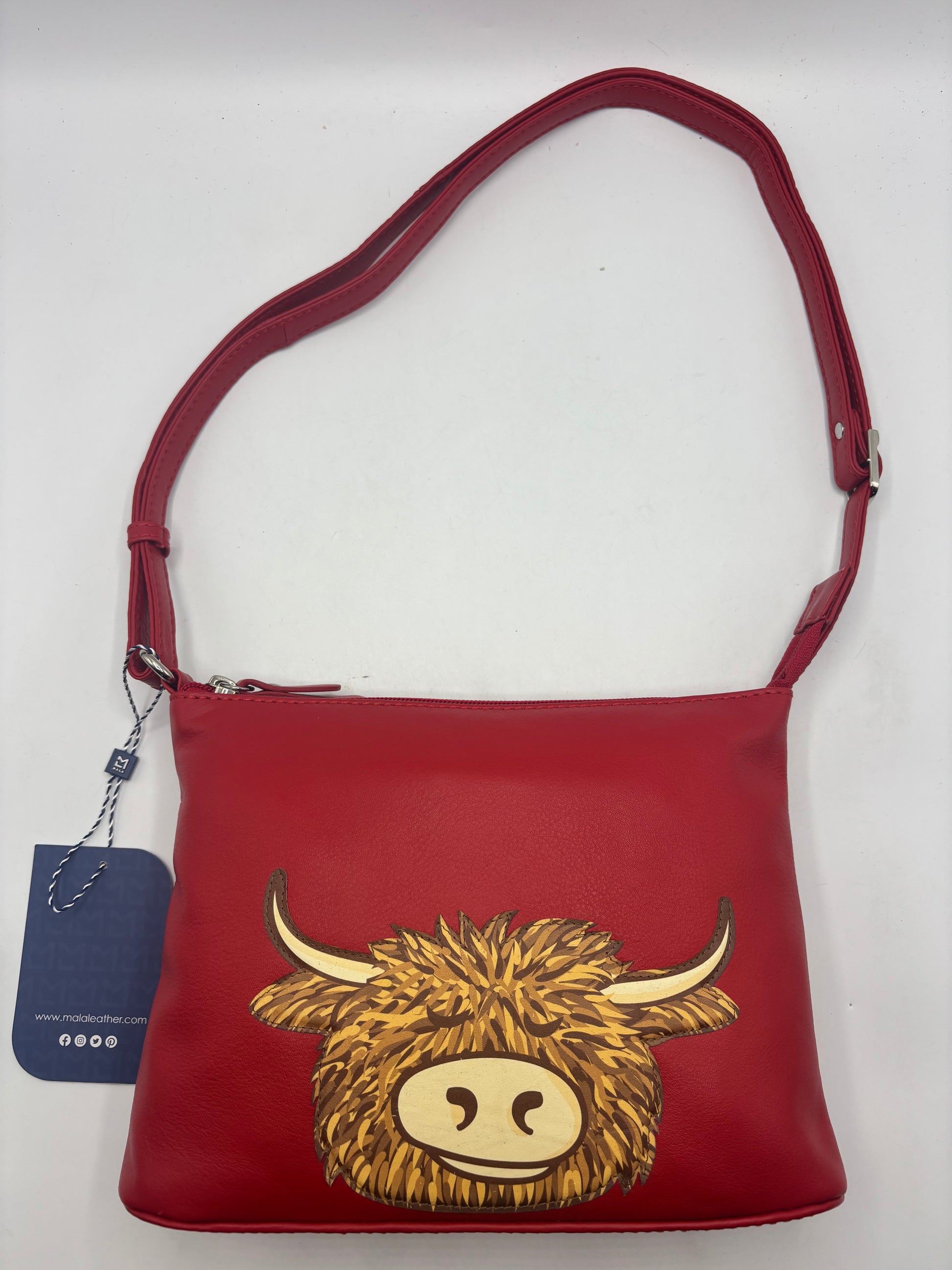 Mala leather cross body bag