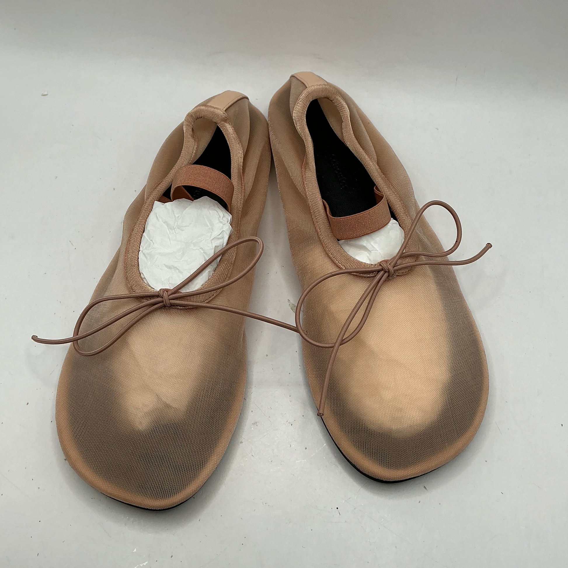 PROENZA SCHOULER
GLOVE MARY JANE FLATS - ANKLE STRAP BALLET PUMPS - NUDE