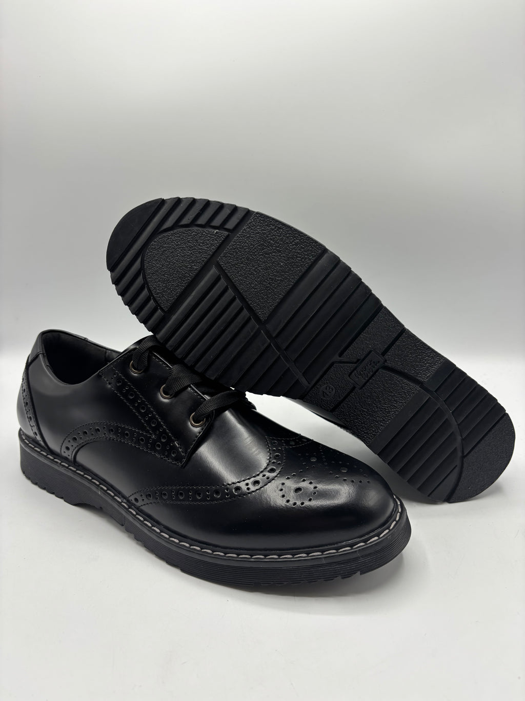 Start-rite angry angel, girls leather brogue shoes