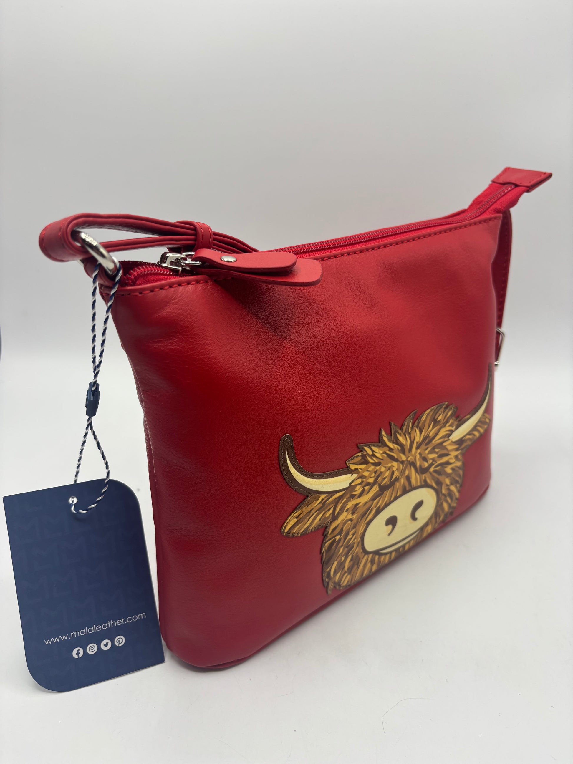 Mala leather cross body bag