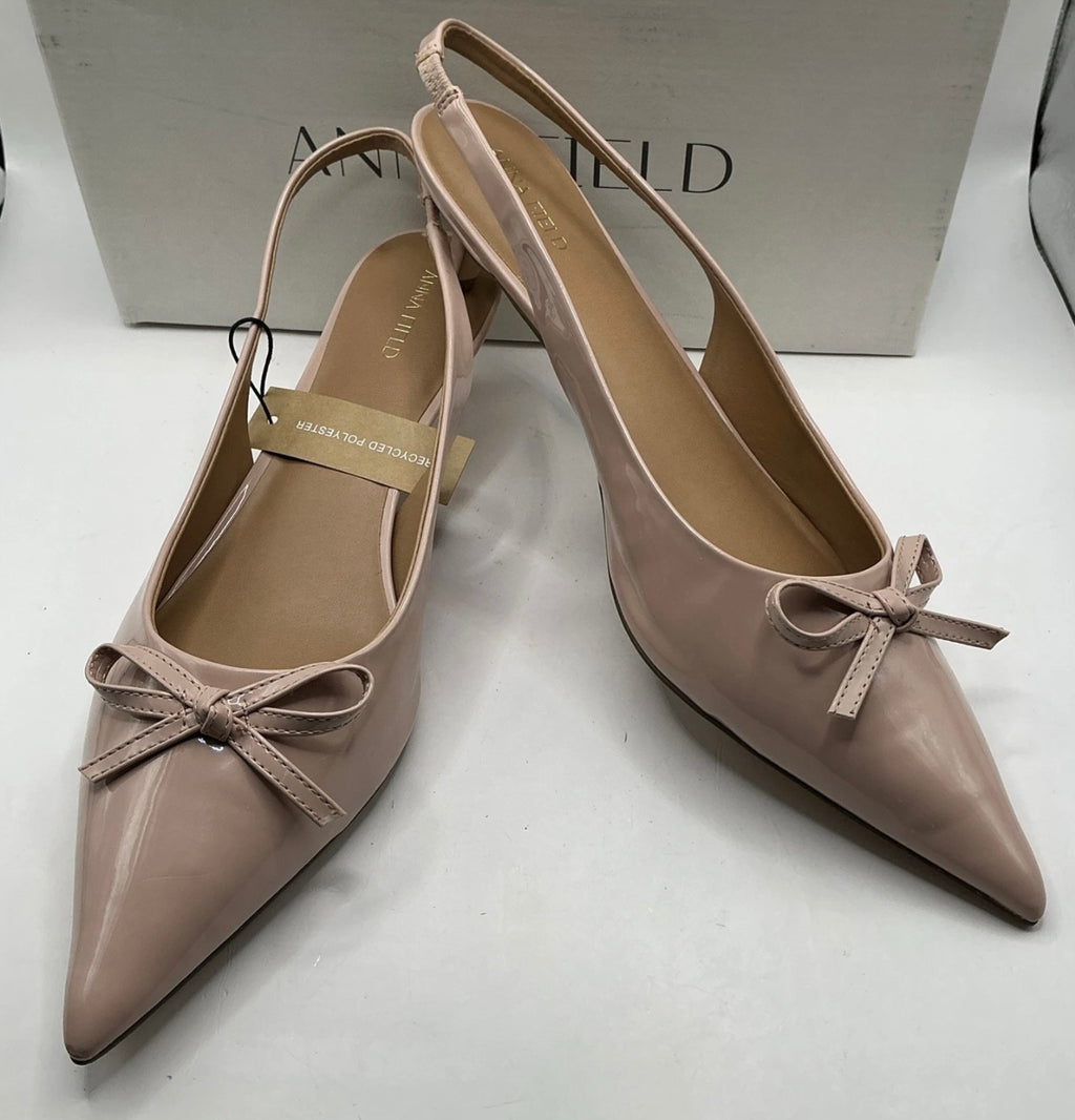 Anna Field Classic Heels, Kitten Heel, Sling Back