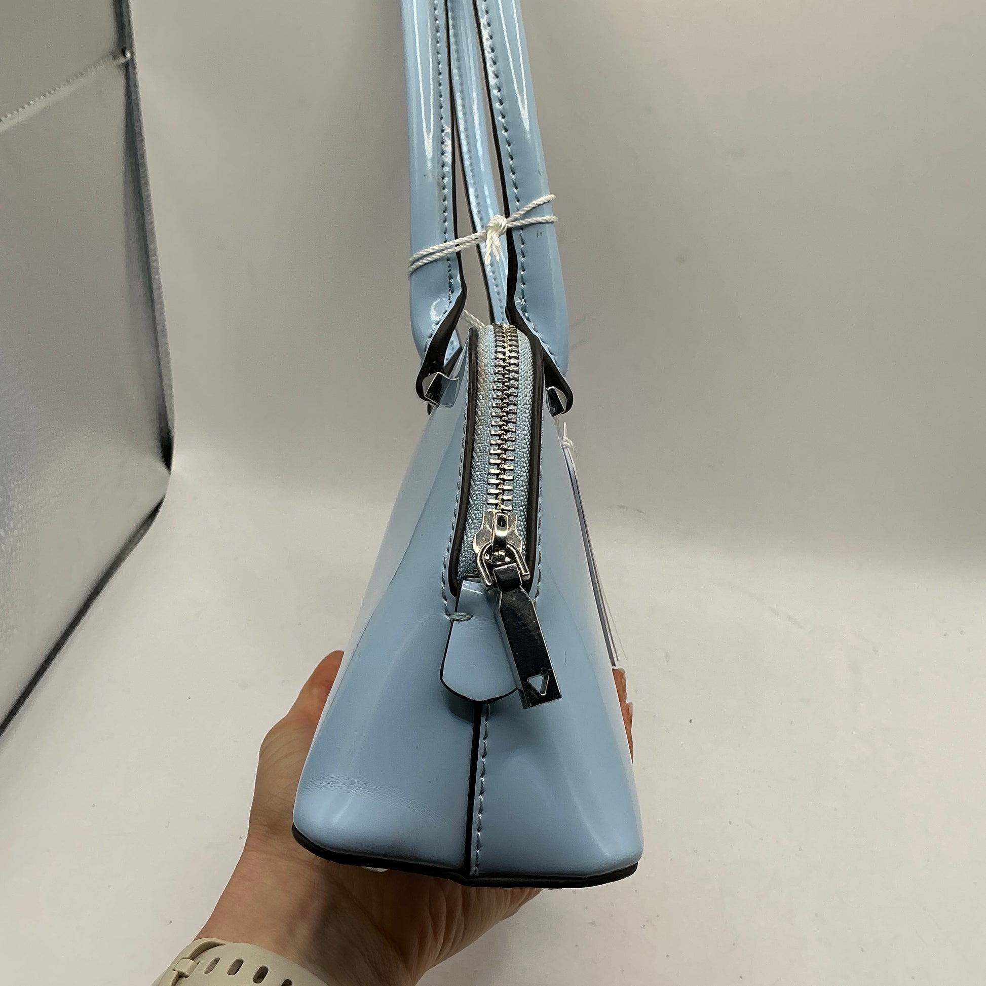 GUESS sky blue handbag