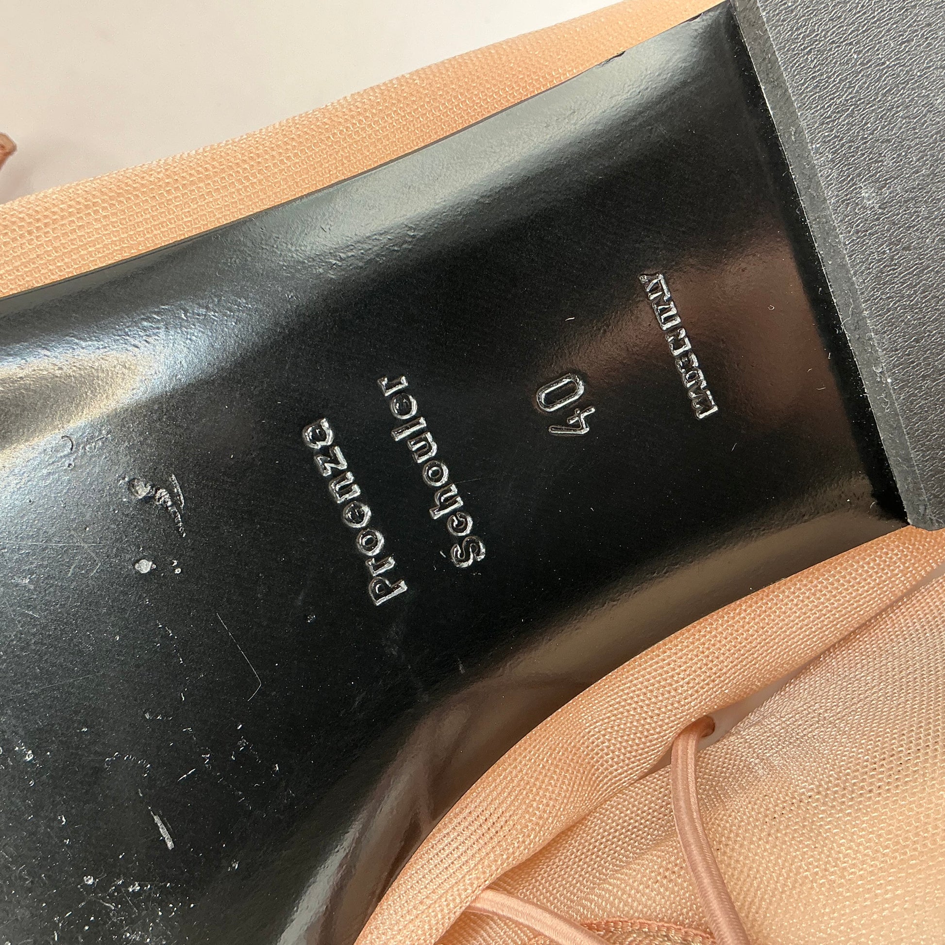 PROENZA SCHOULER
GLOVE MARY JANE FLATS - ANKLE STRAP BALLET PUMPS - NUDE