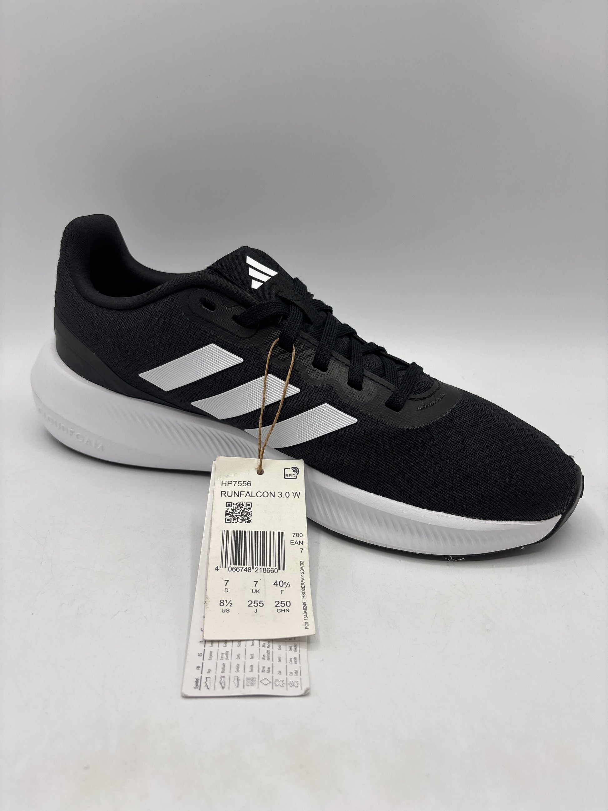 ADIDAS RUNFALCON 3.0 SHOES, sizes 6.5, 7, 7.5, 8, 8.5, 9.5