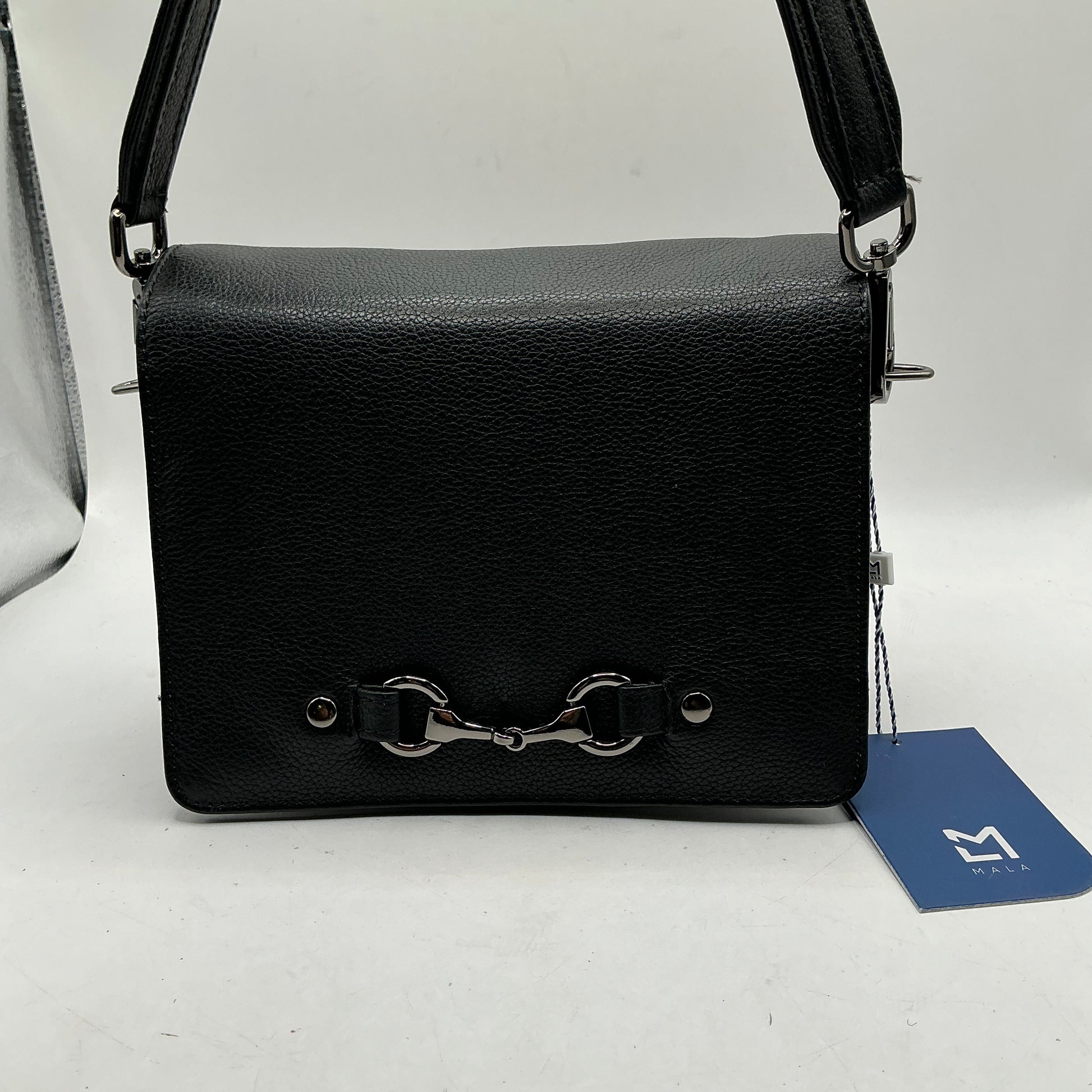 MALA LEATHER steed flap shoulder/crossbody handbag