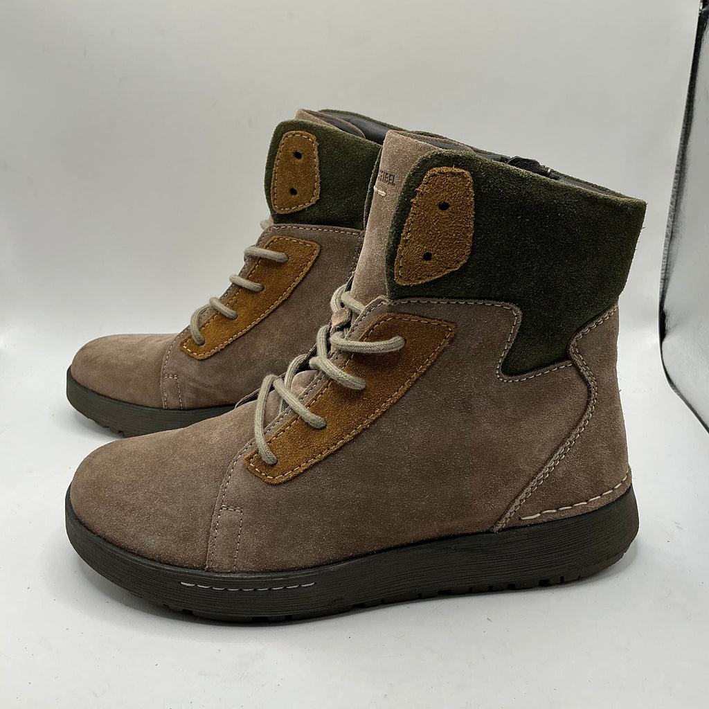 JOSEF SEIBEL suede ankle boots with zip