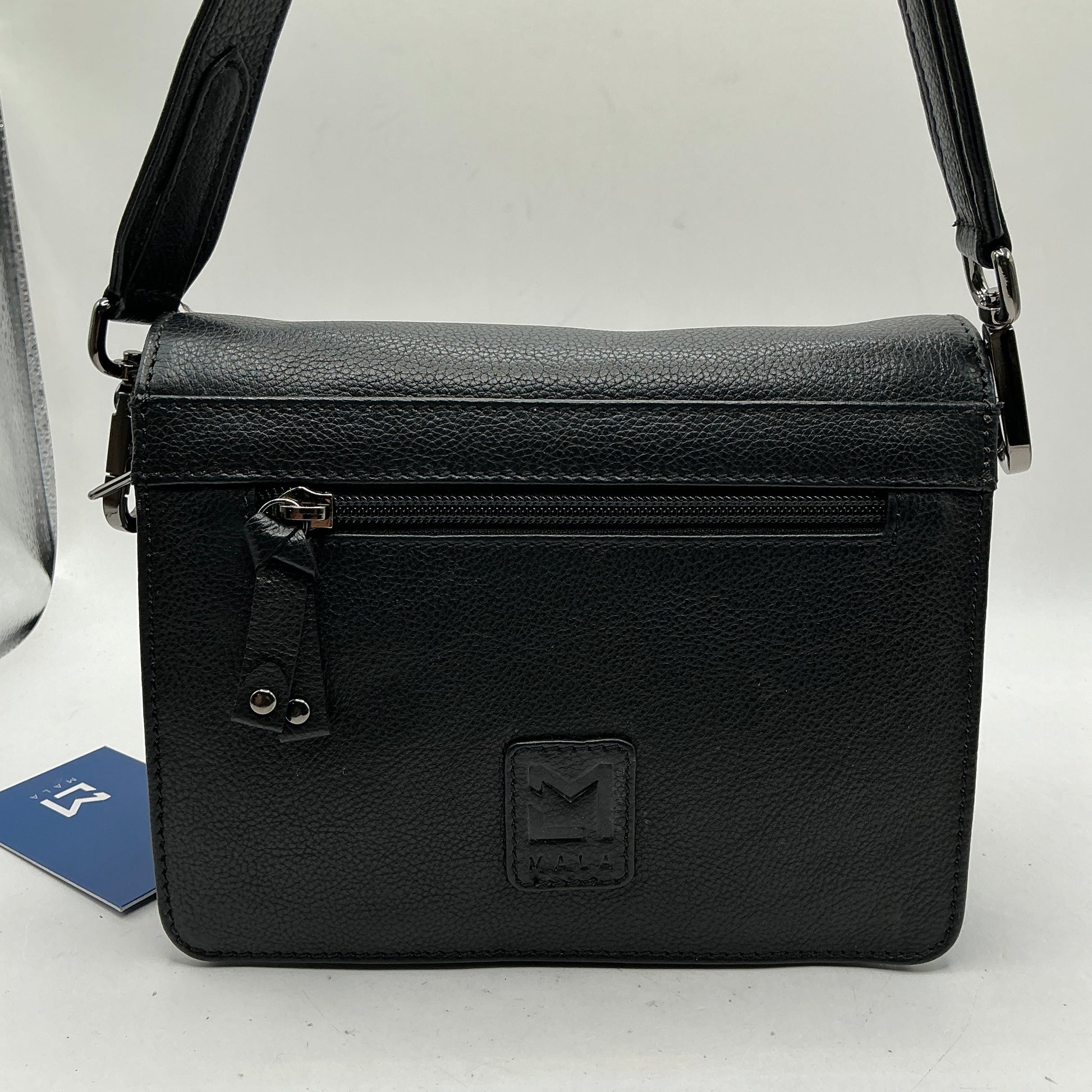 MALA LEATHER steed flap shoulder/crossbody handbag