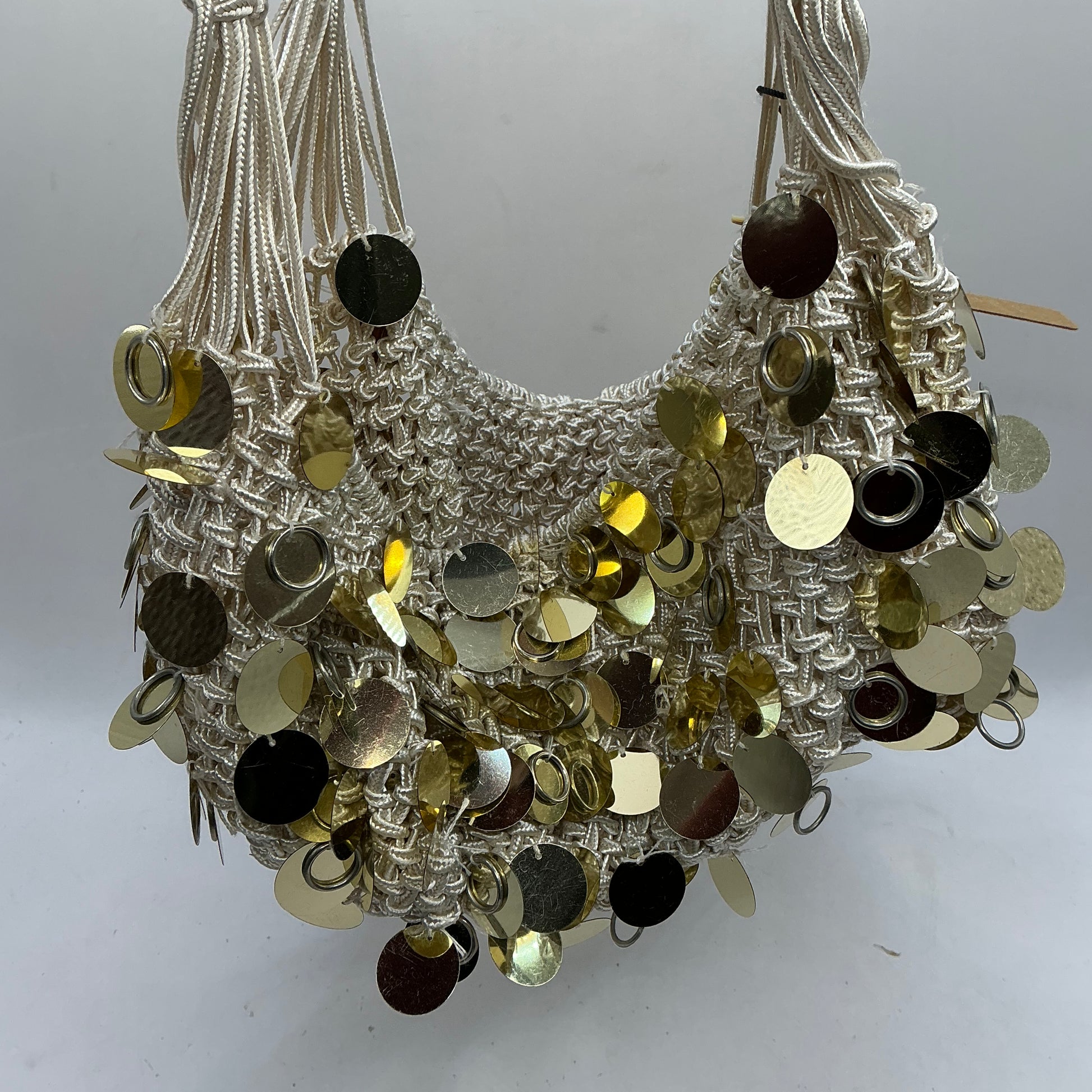 Parfois crochet sequin shoulder bag