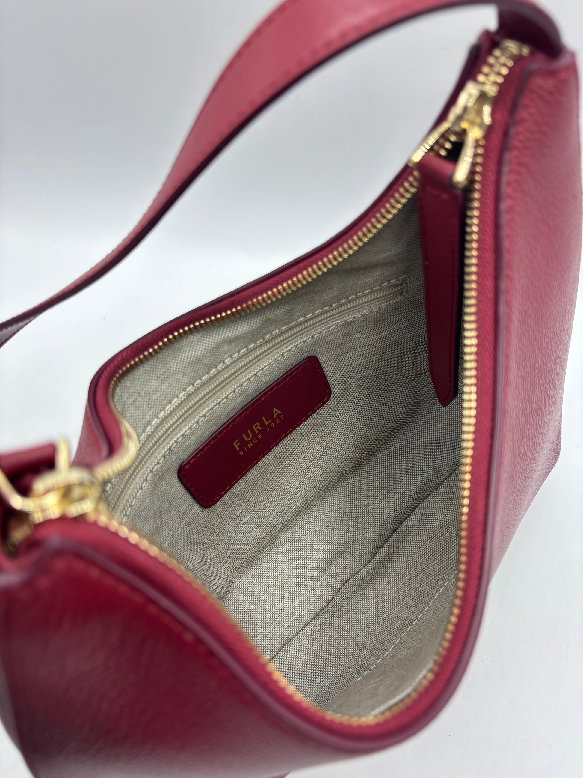 Furla GOCCIA SHOULDER BAG - Cross body bag, cherry Red