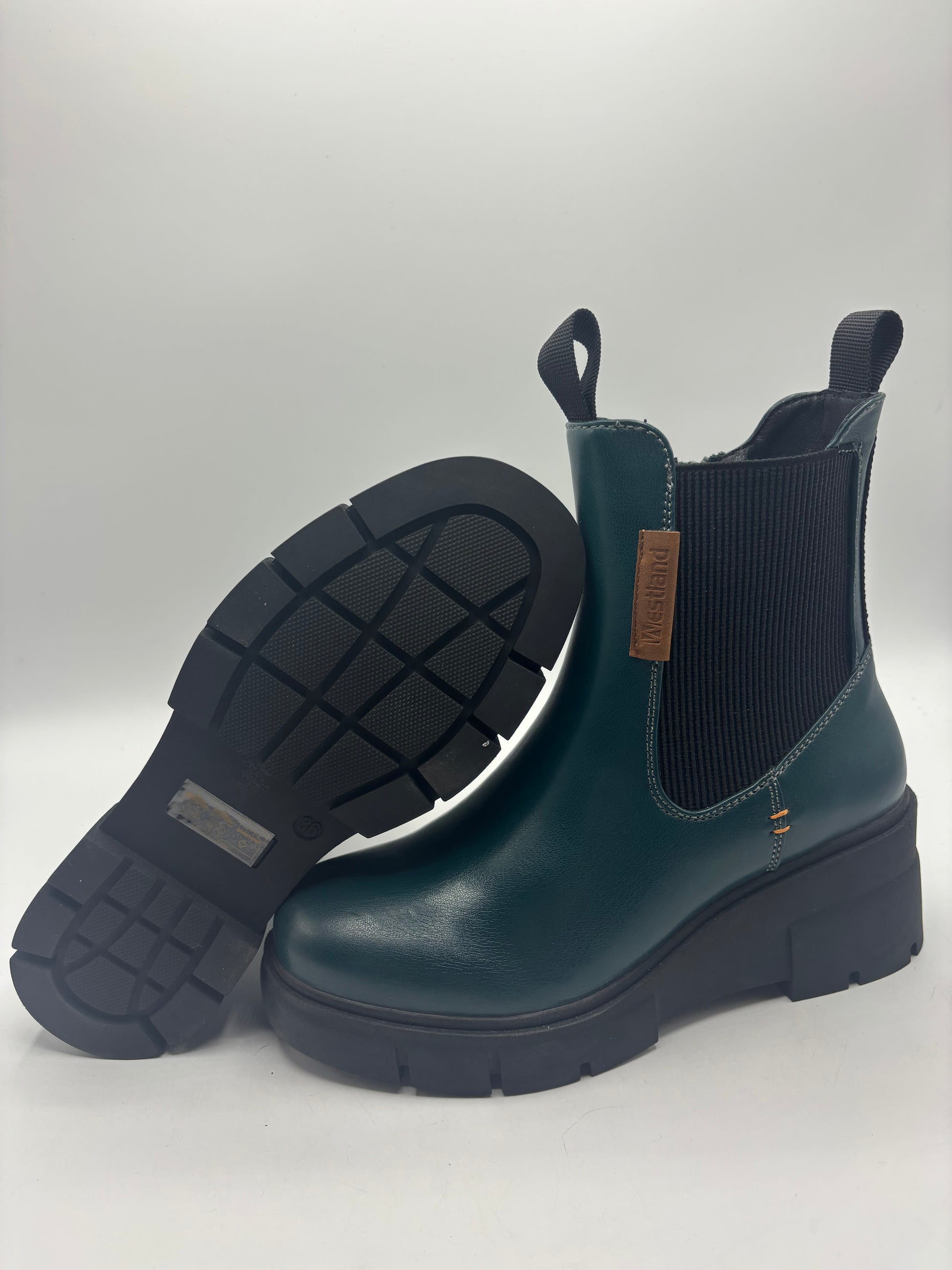 Westland by Josef seibel “willey” elasticated/zip up Chelsea boots
