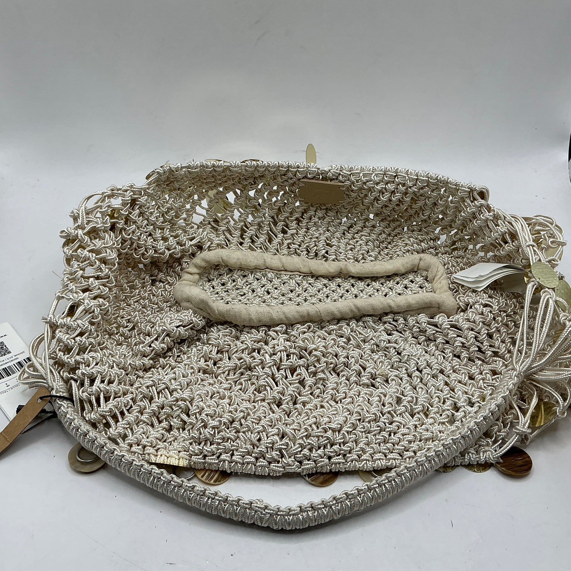 Parfois crochet sequin shoulder bag