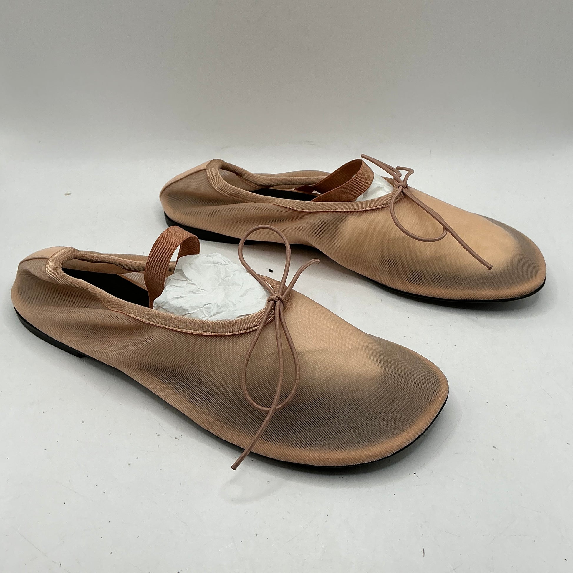 PROENZA SCHOULER
GLOVE MARY JANE FLATS - ANKLE STRAP BALLET PUMPS - NUDE