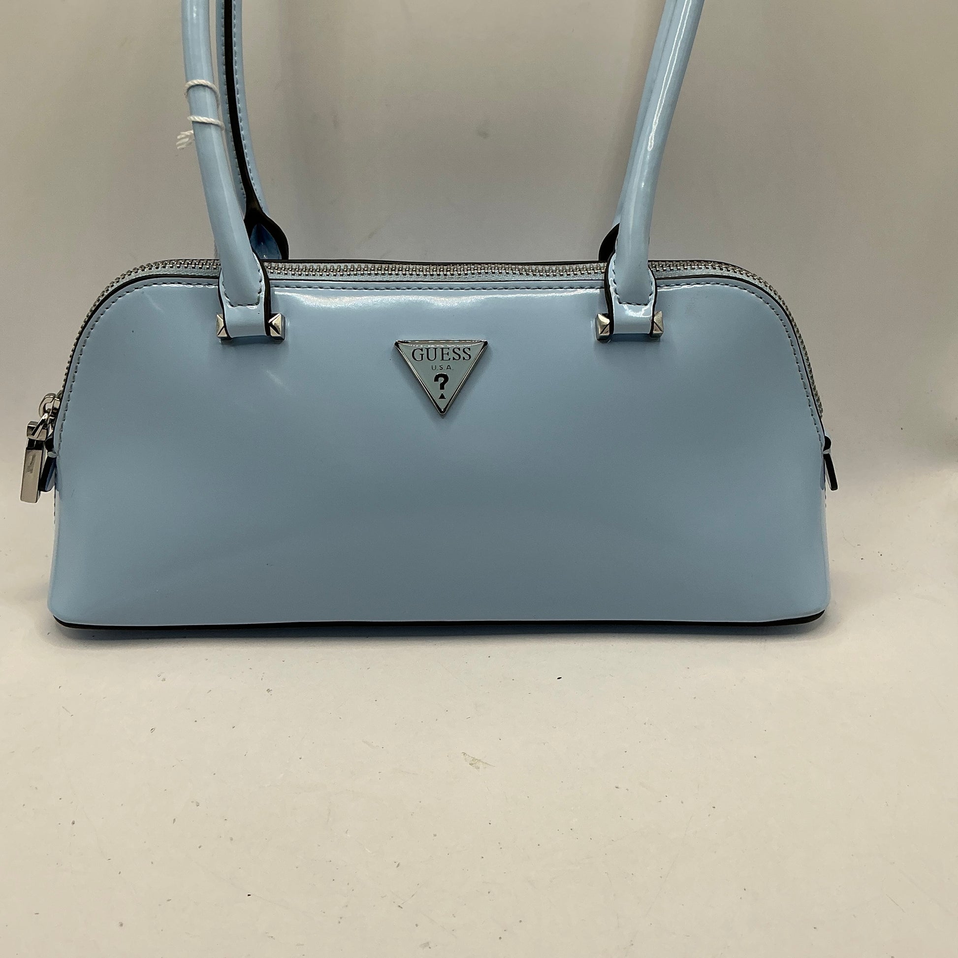 GUESS sky blue handbag