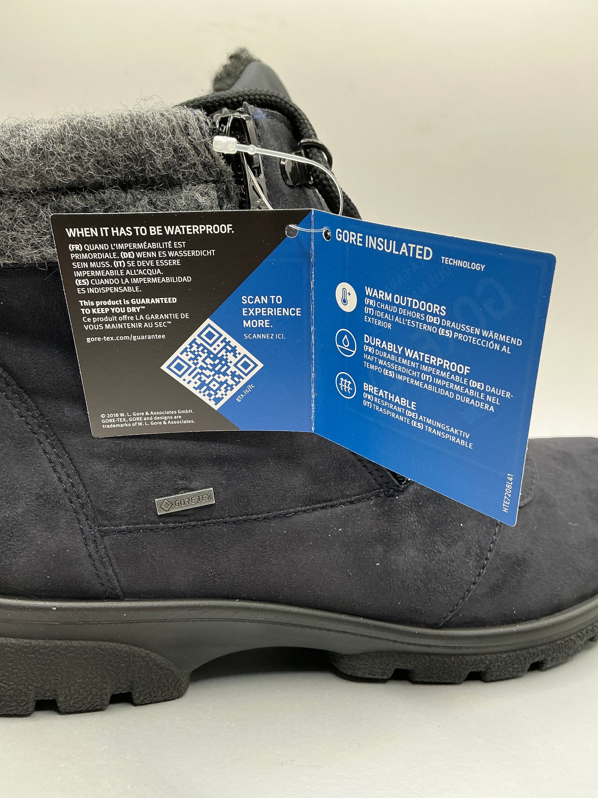 Ara, Saas-Fee, Hydro-Scala woolly lined ankle boots