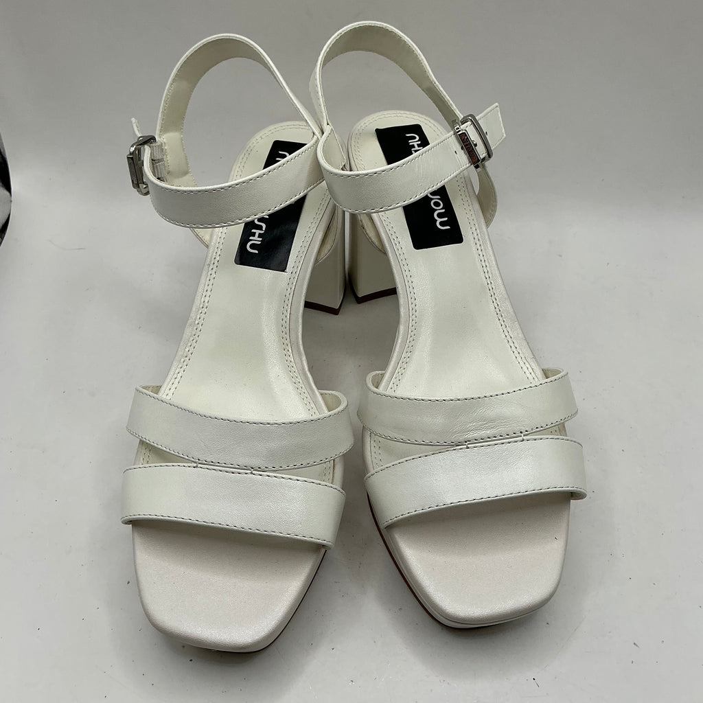 Off White Leather Bridal Shoes, Bridesmaid, Wedding