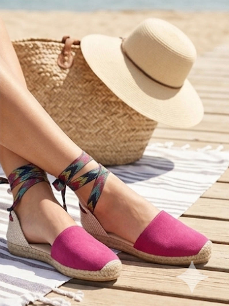 Westland by Josef seibel avery 02 pink espadrille sandals, sizes 4,5,6,6.5,7