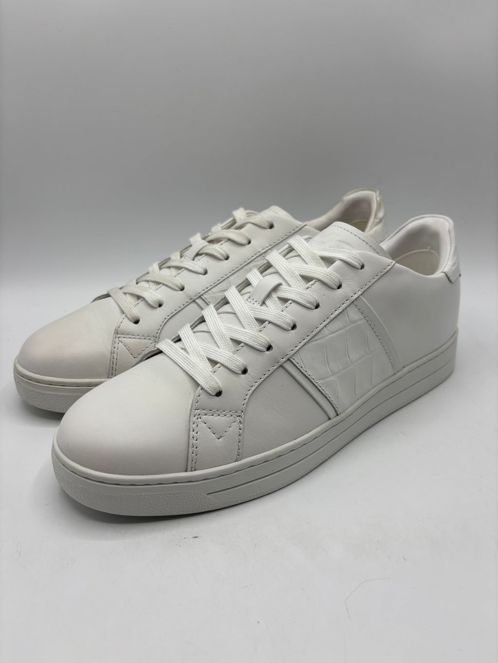Michael kors white leather trainers