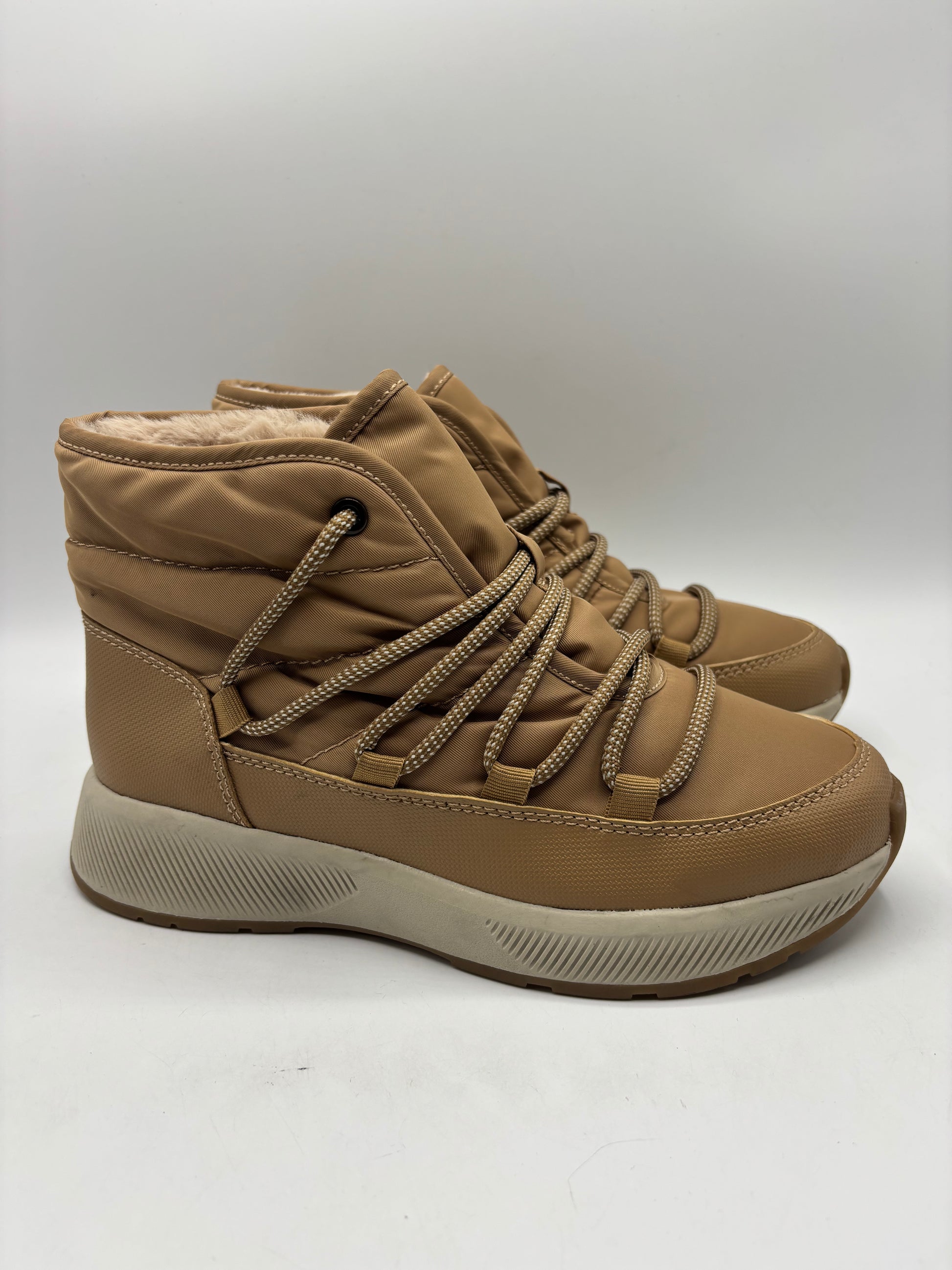 M&S fur lined snow/ankle boots (4)