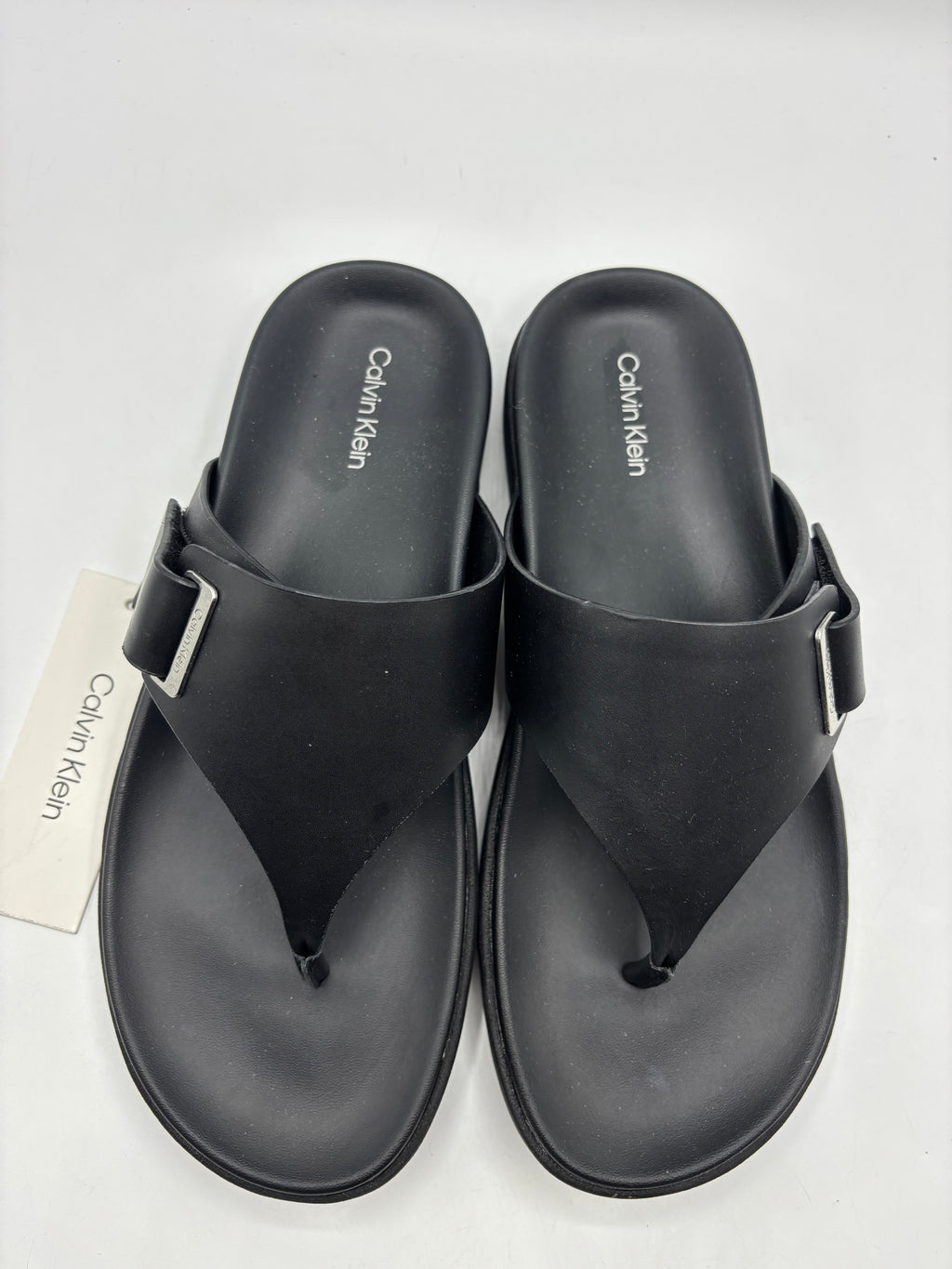 Calvin klein leather sandals