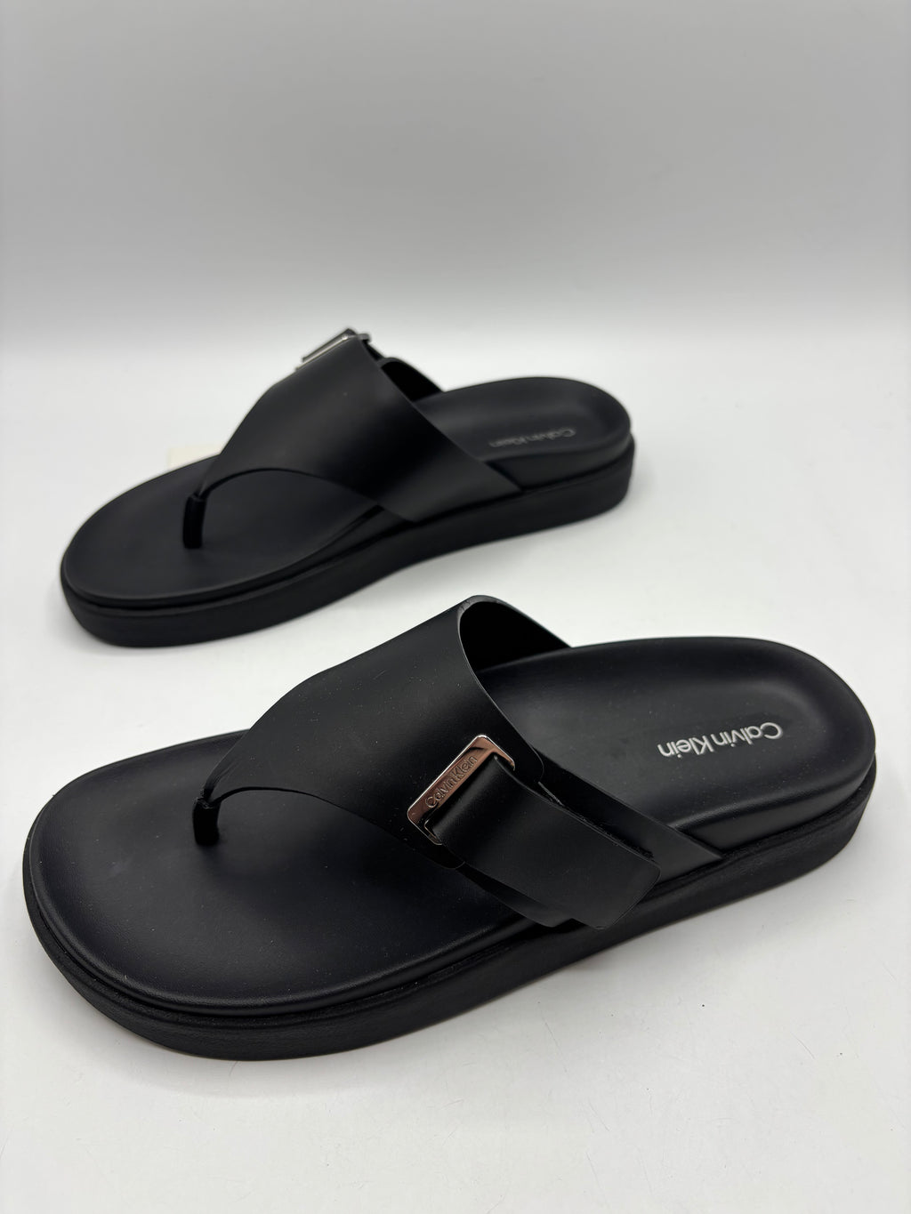 Calvin klein leather sandals