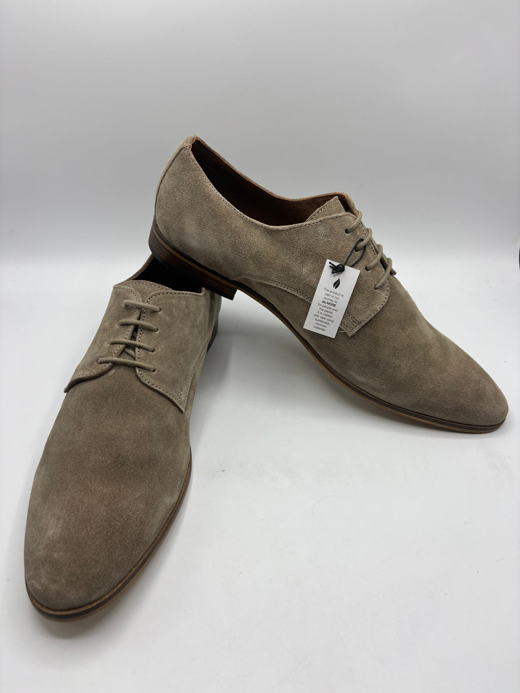 Men’s leather/suede derby shoe, size 13