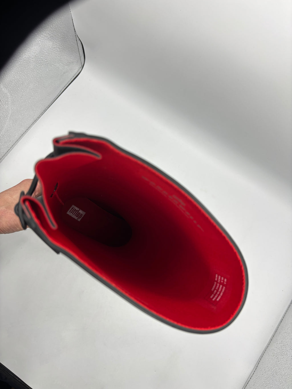 Fitflop knee wellies, size 3, unisex