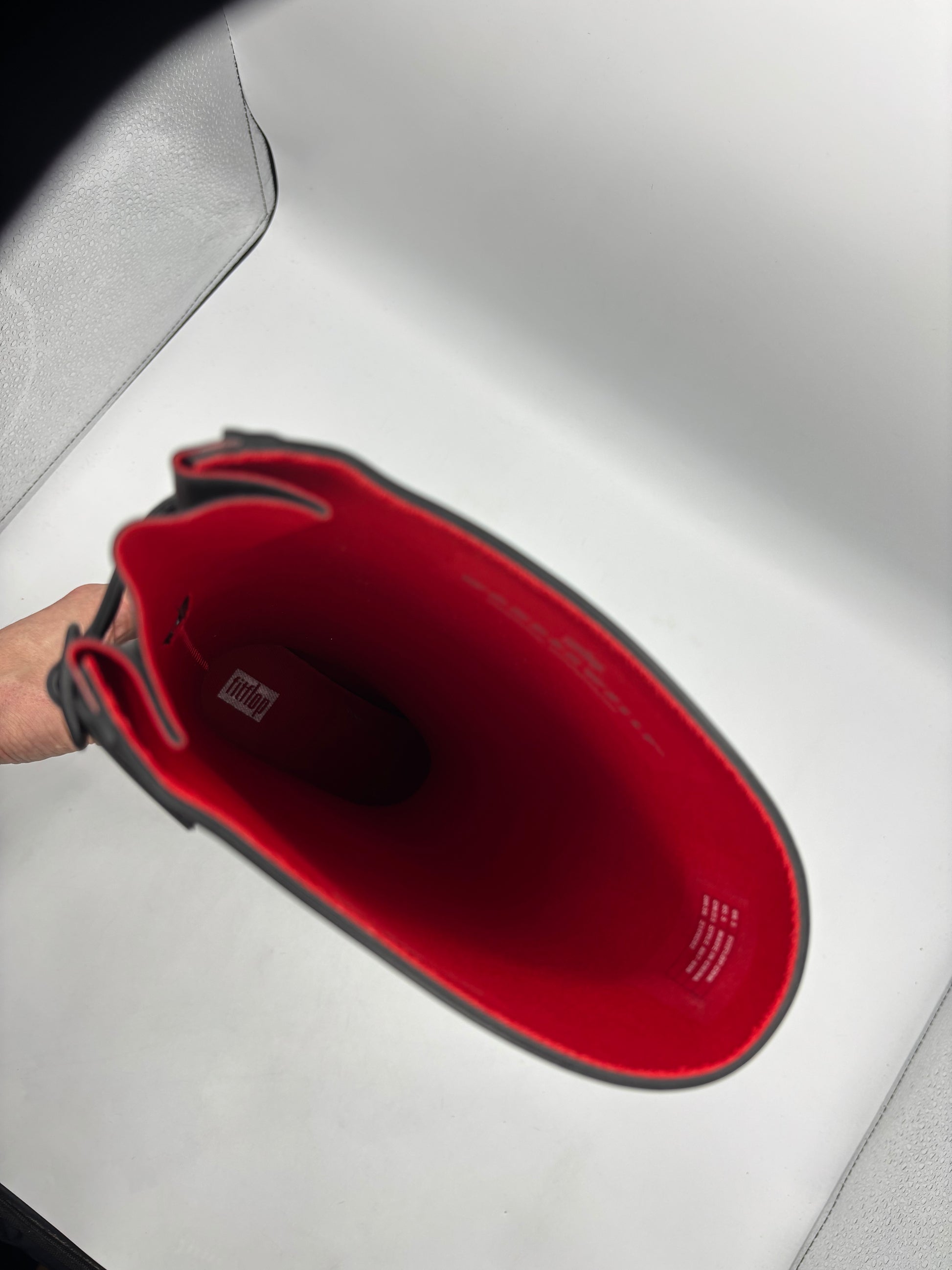 Fitflop knee wellies, size 3, unisex