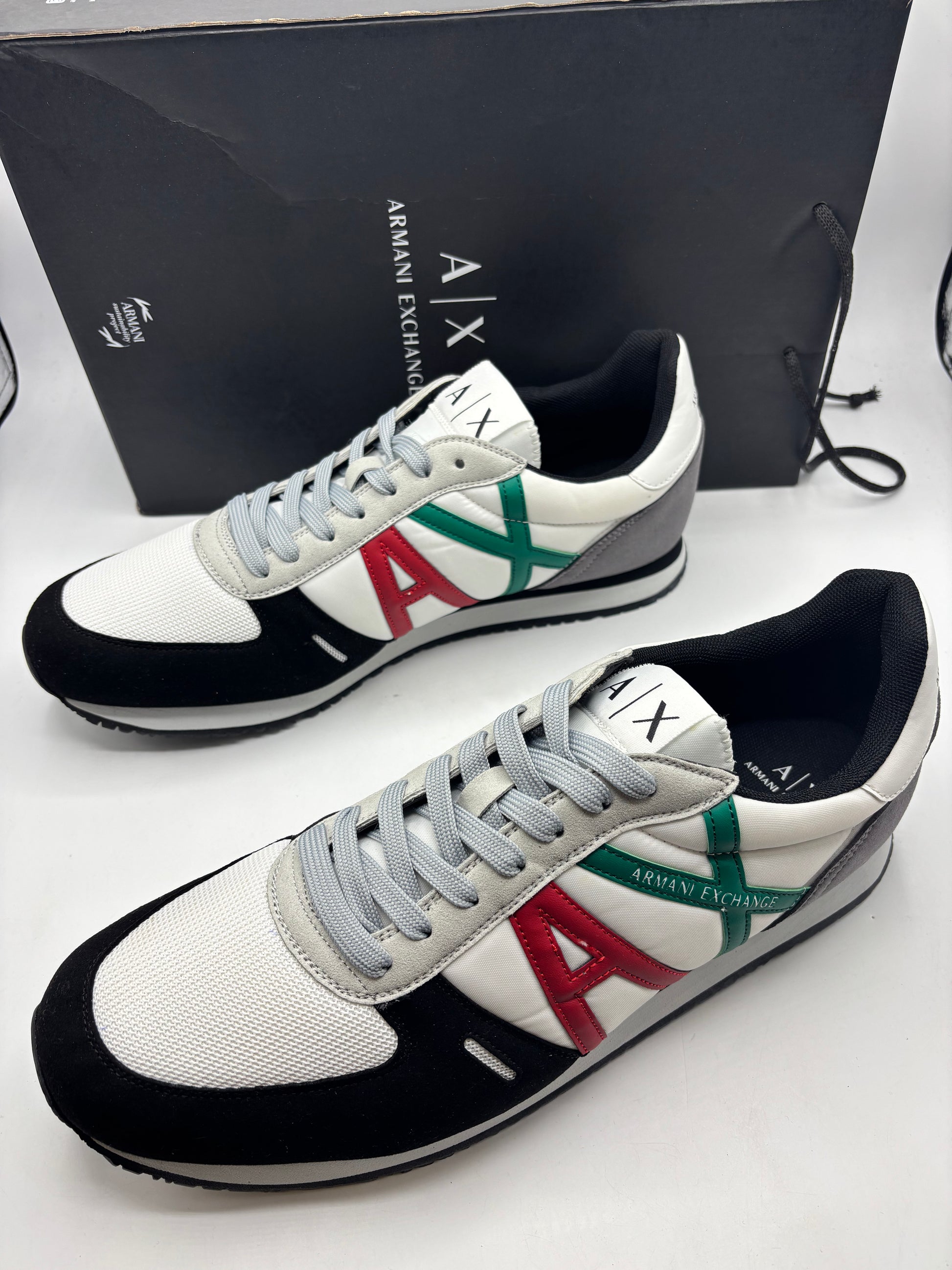 Armani exchange men’s trainers (size12)