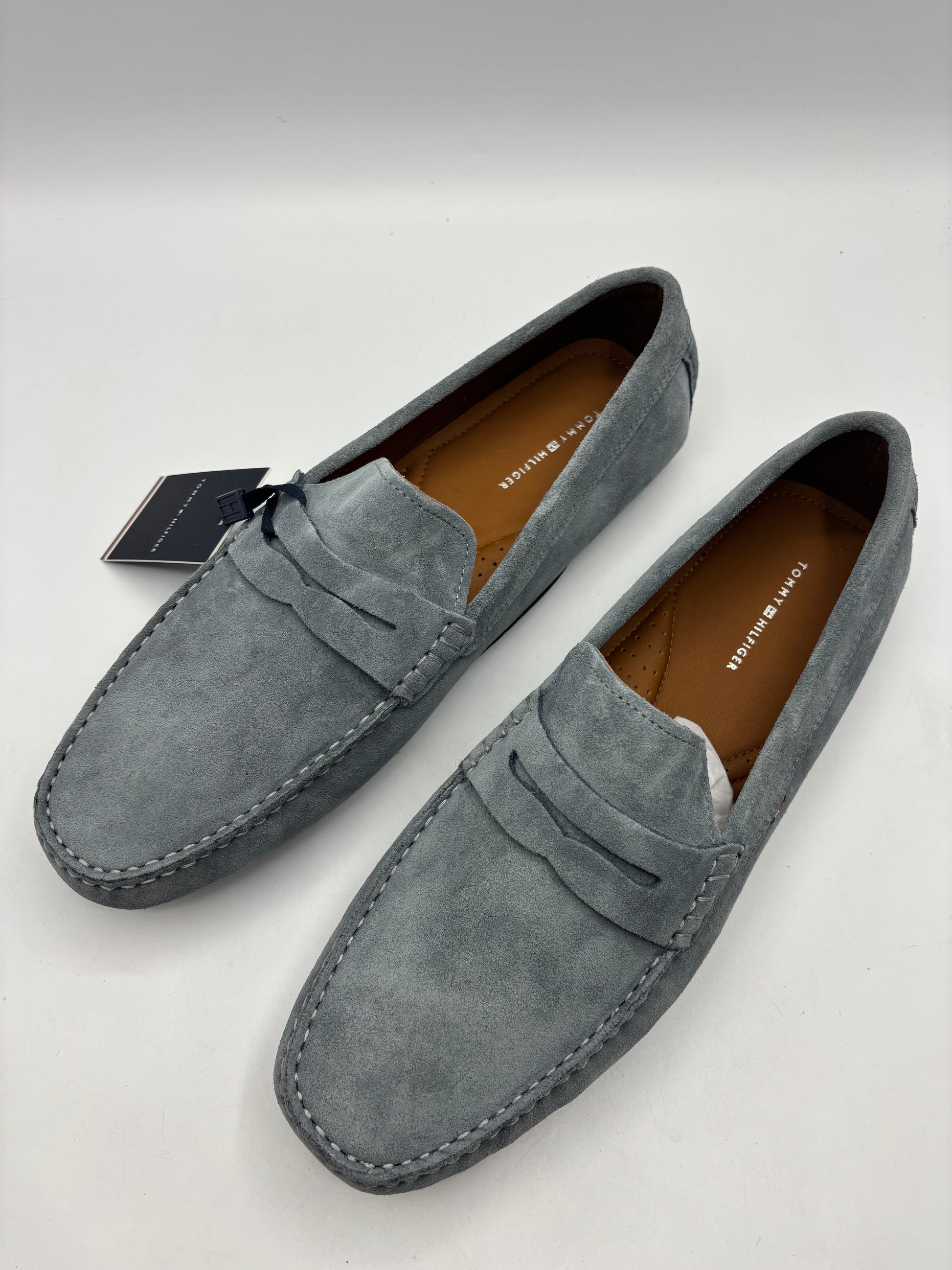 Tommy Hilfiger grey casual driver loafer