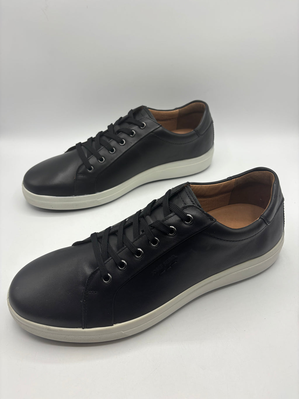 Josef seibel maddox 05 men’s leather trainers (size 12)