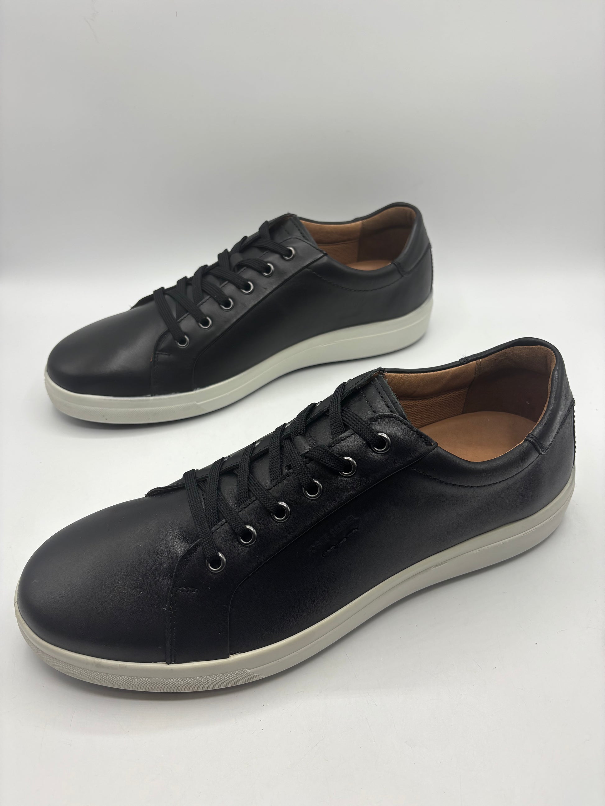 Josef seibel maddox 05 men’s leather trainers (size 12)