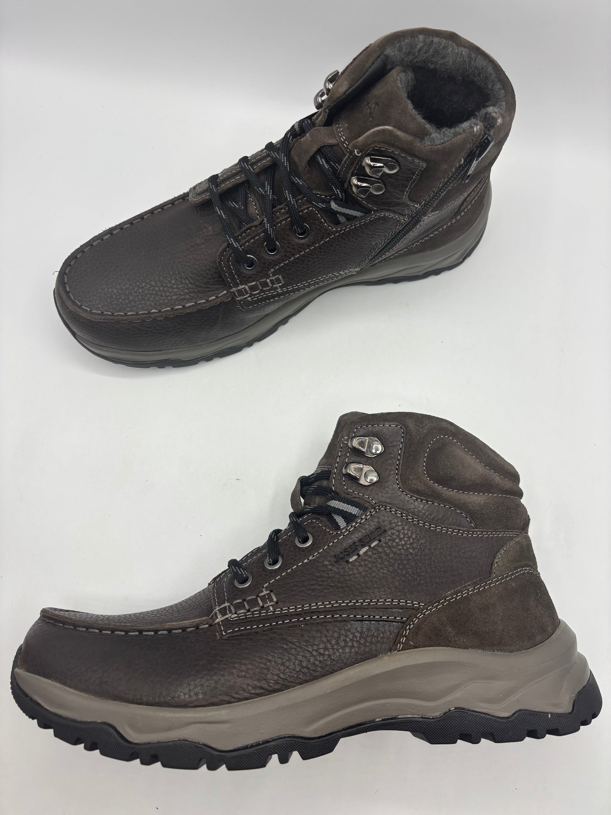 JOSEF SEIBEL Leroy 01 mens lace-up leather boots