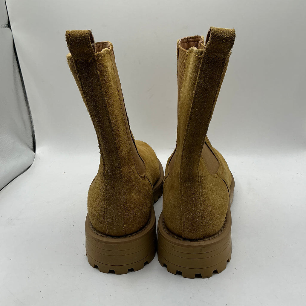 M & S insolia chunky suede ankle boots