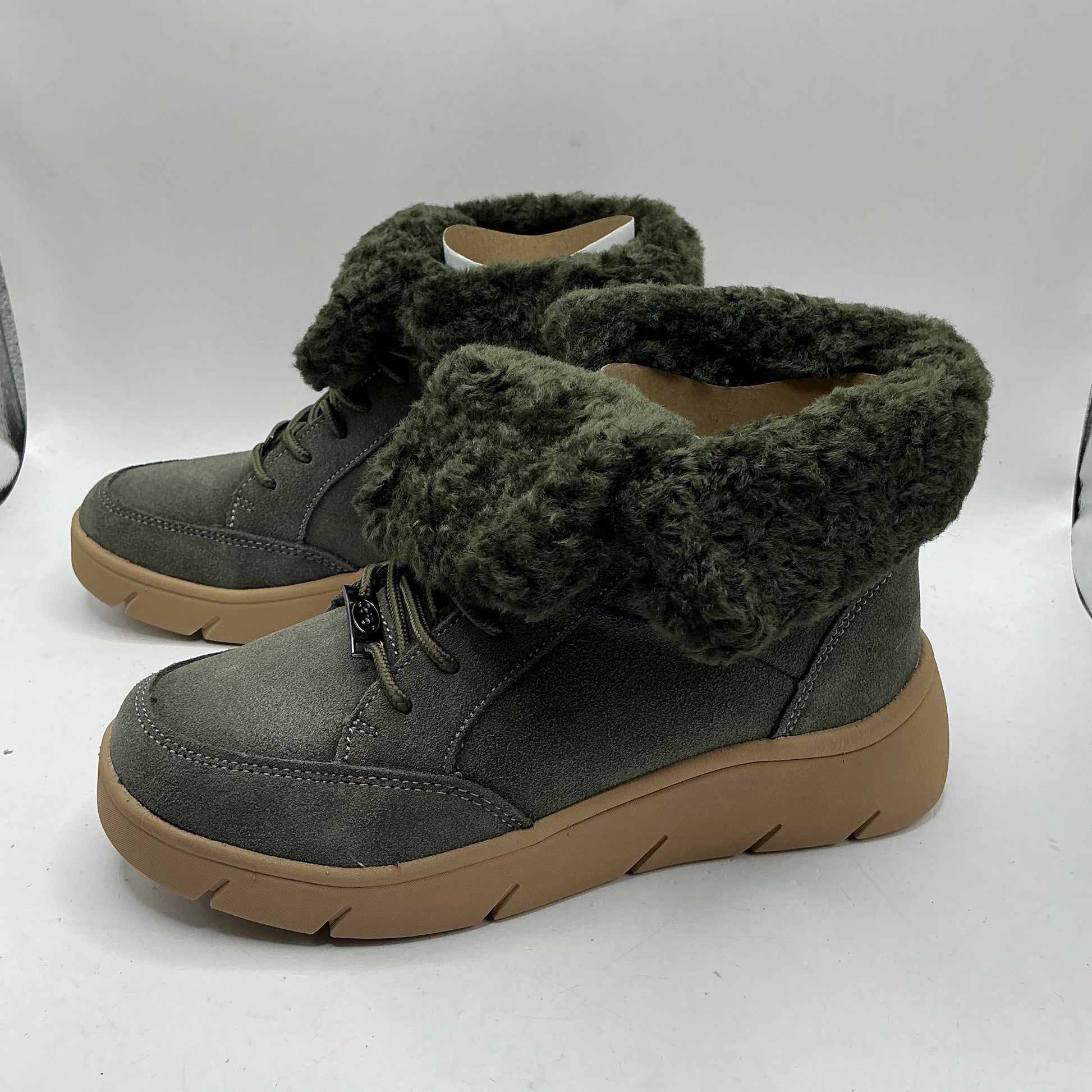 Scholl Stelvio Suede Ankle Boots