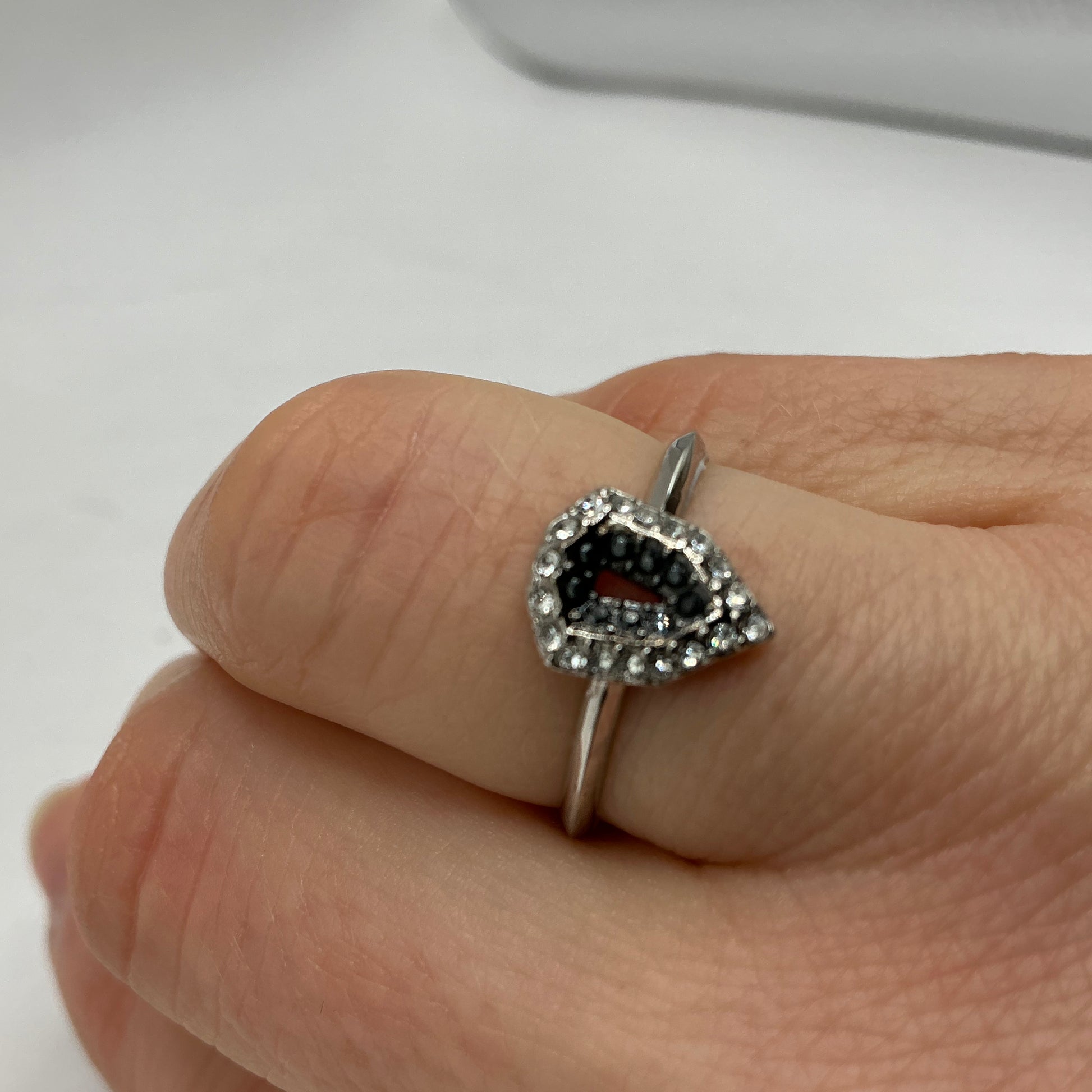 Karl Lagerfeld Swarovski ring