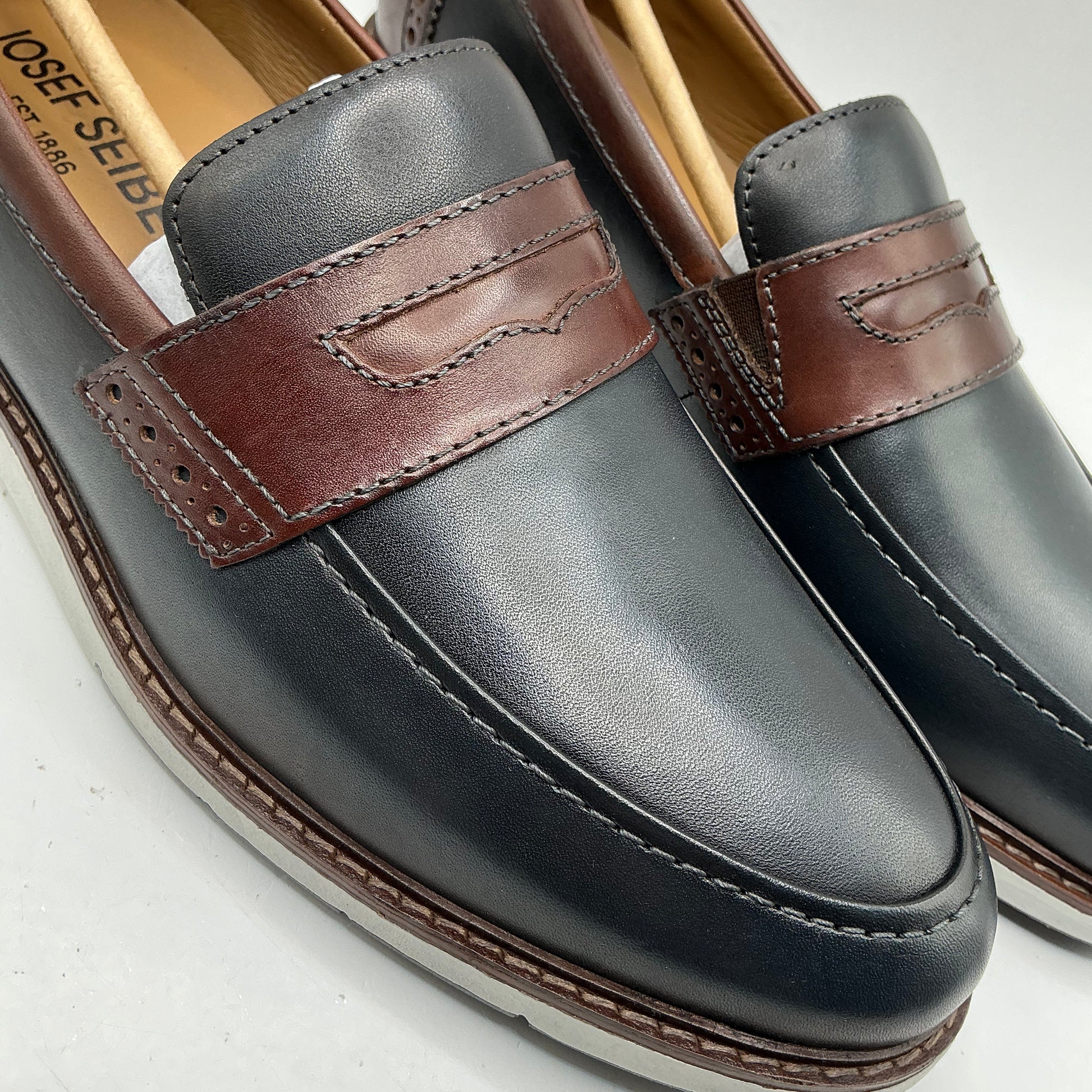 Josef Seibel Stuart 8 men’s leather loafers