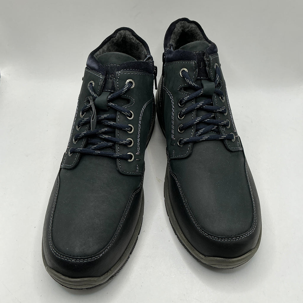 Josef Seibel ‘Lenny’ navy Nubuck leather boots