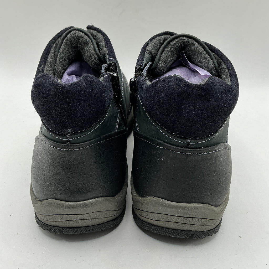 Josef Seibel ‘Lenny’ navy Nubuck leather boots