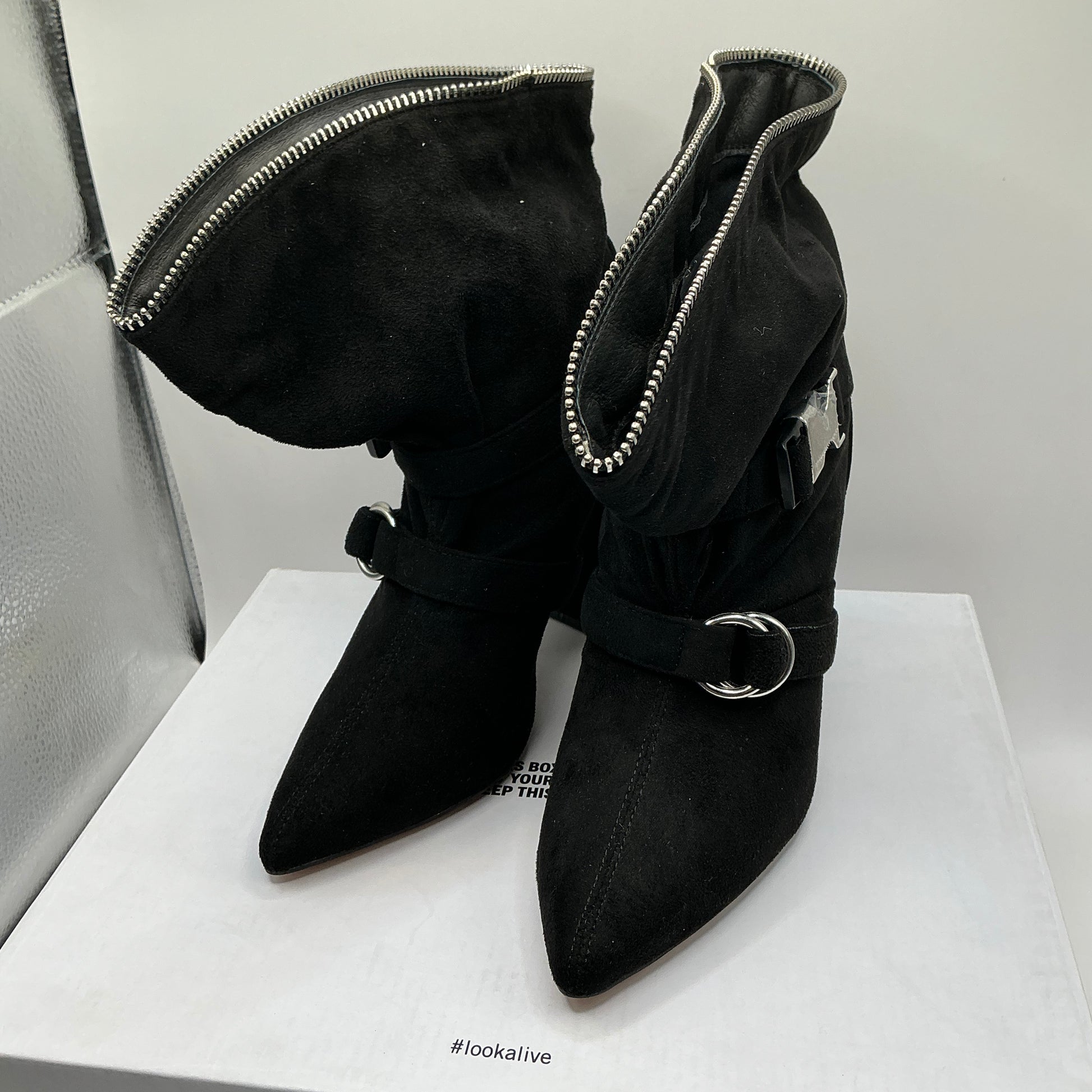 Share
Kazar Studio Black Ankle Boots