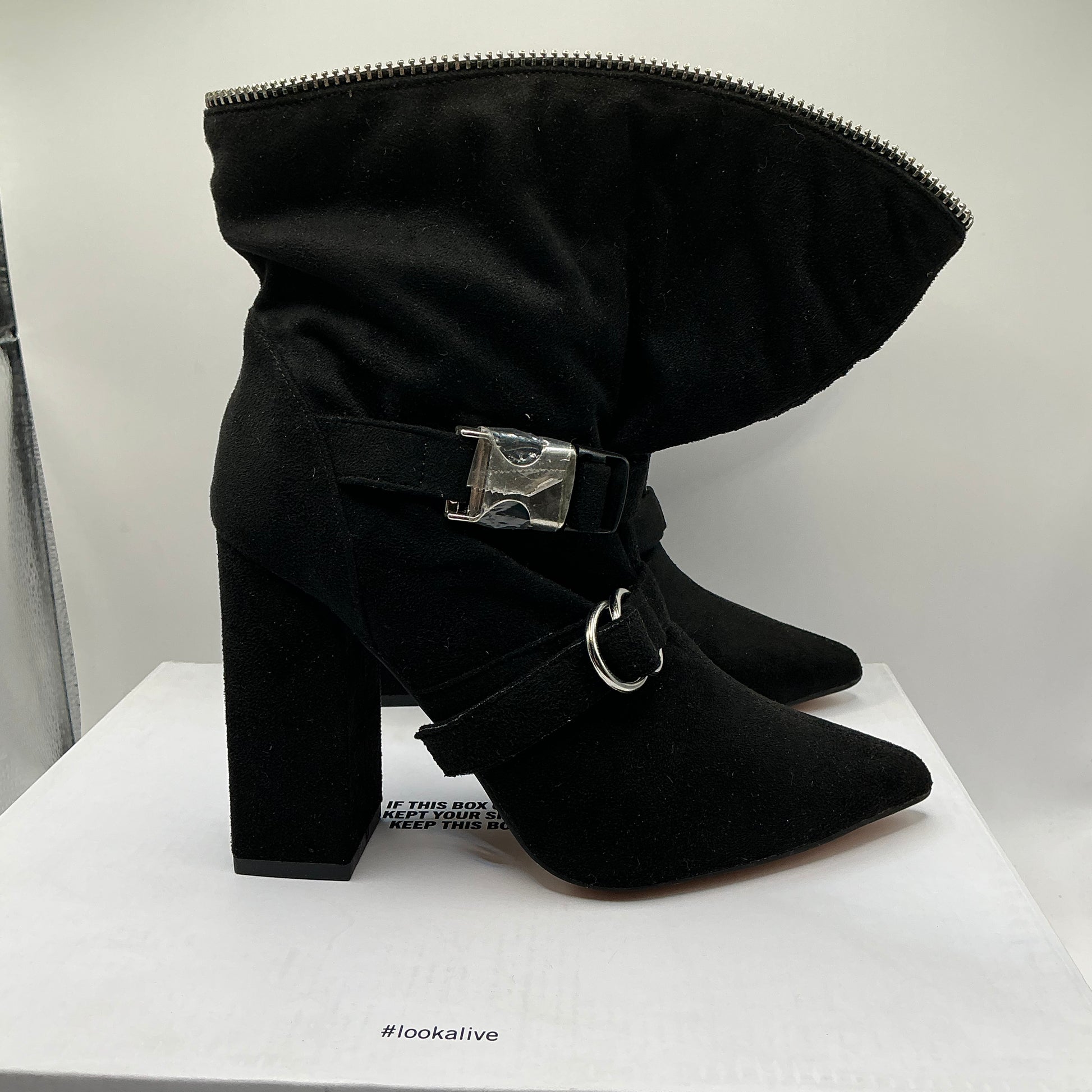 Share
Kazar Studio Black Ankle Boots