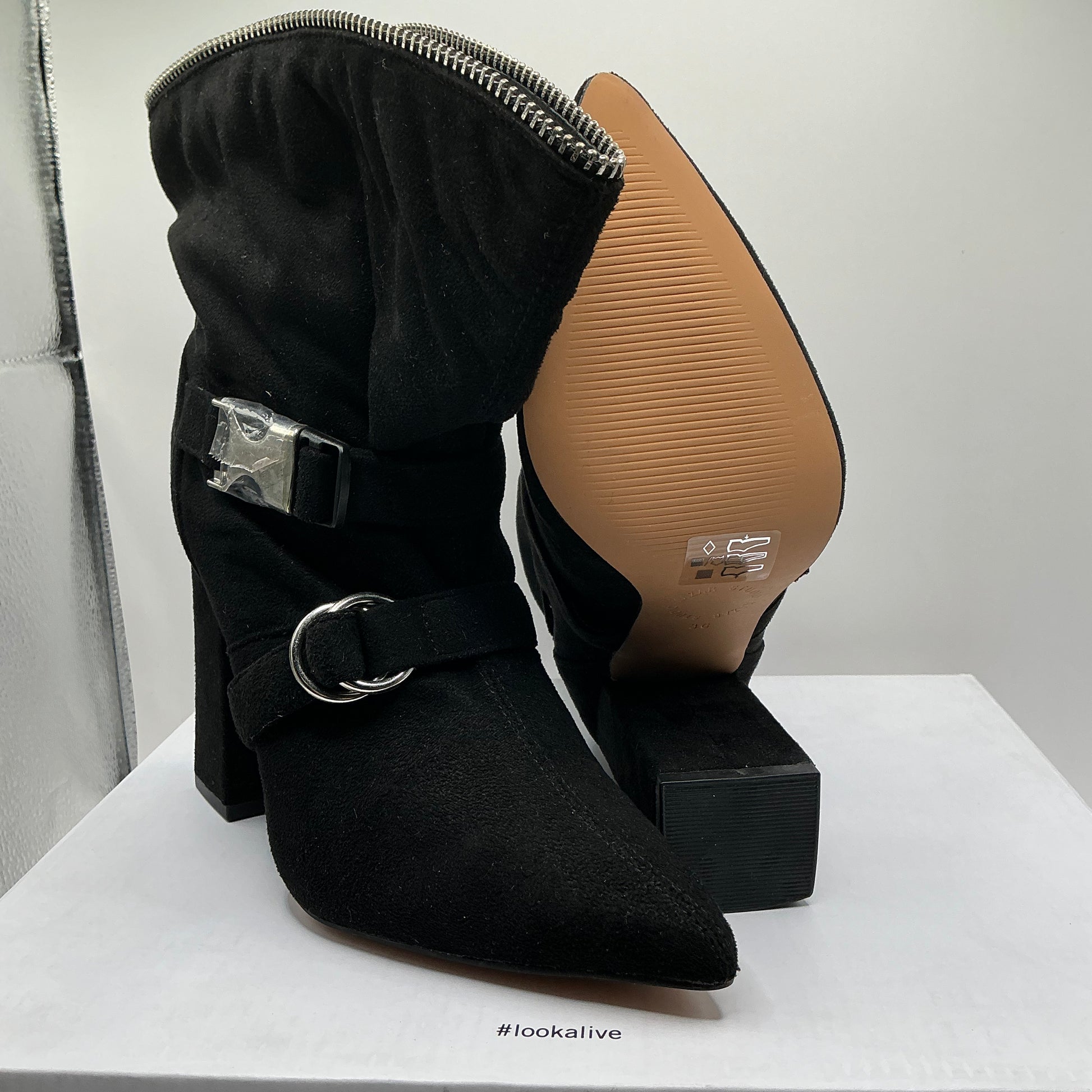 Share
Kazar Studio Black Ankle Boots