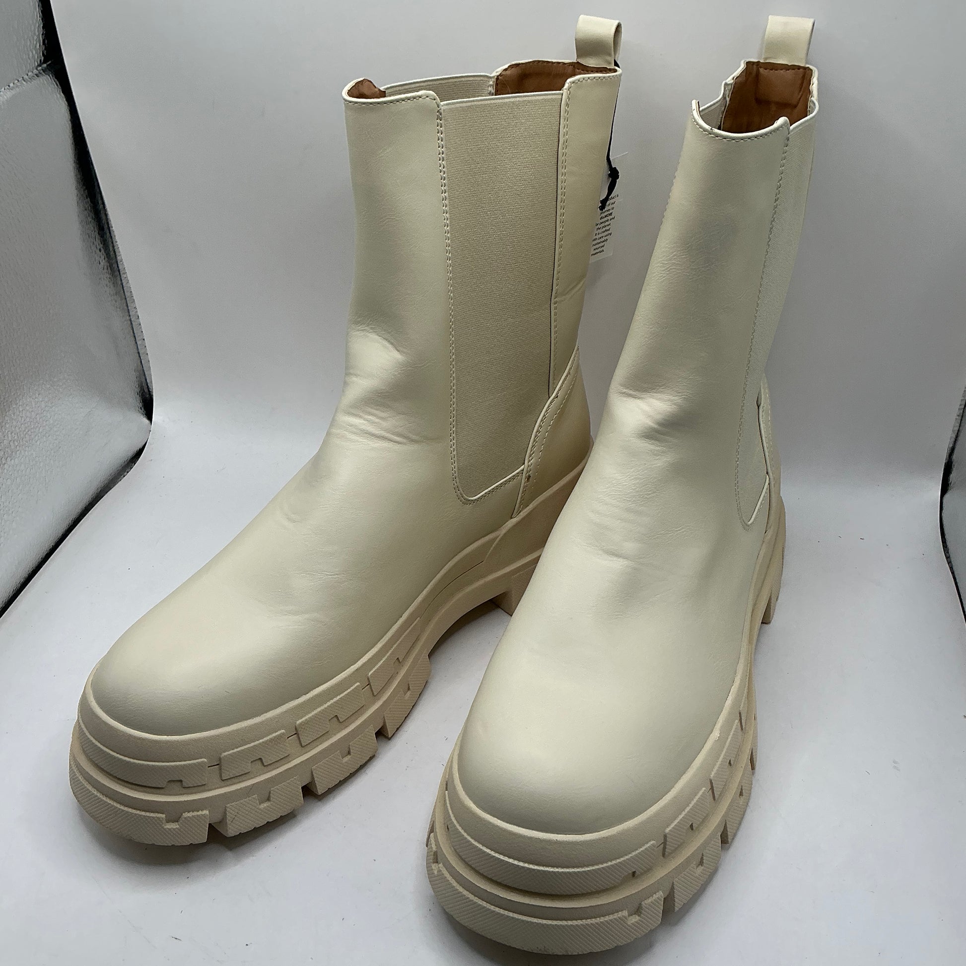 Even&Odd Wide Fit Chunky ankle Boots