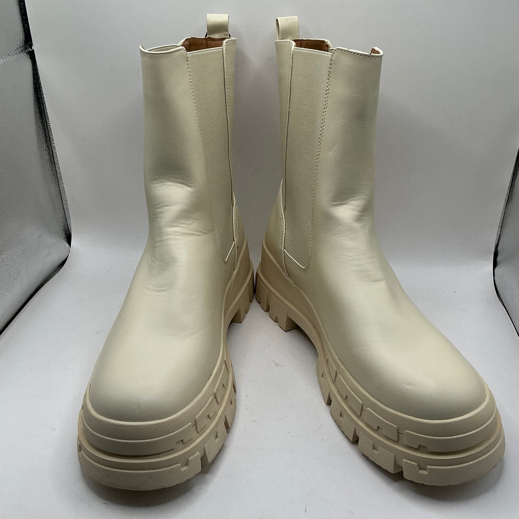 Even&Odd Wide Fit Chunky ankle Boots