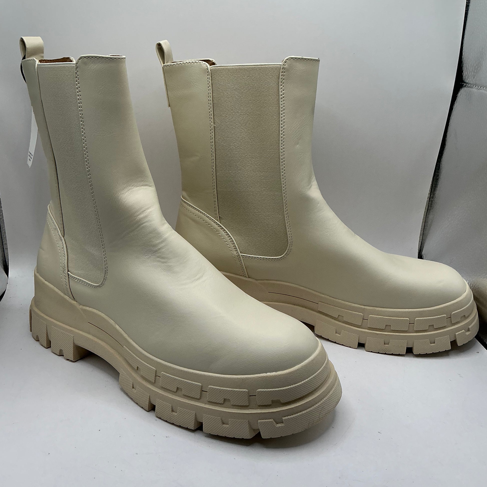 Even&Odd Wide Fit Chunky ankle Boots