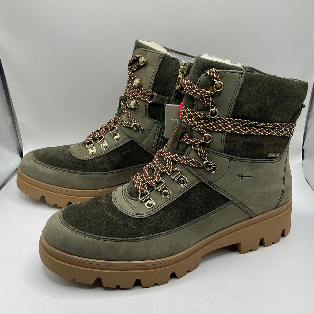 Tamaris comfort leather and suede ankle boots