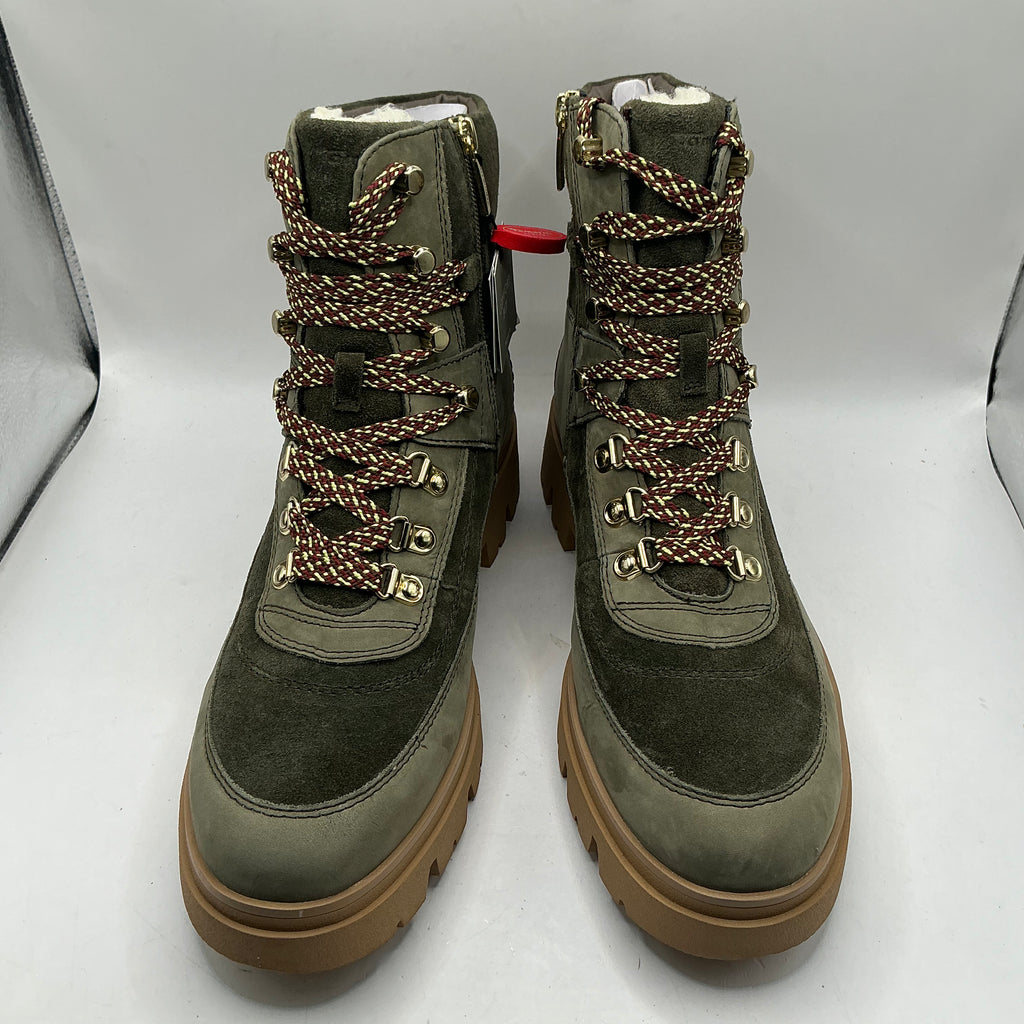 Tamaris comfort leather and suede ankle boots