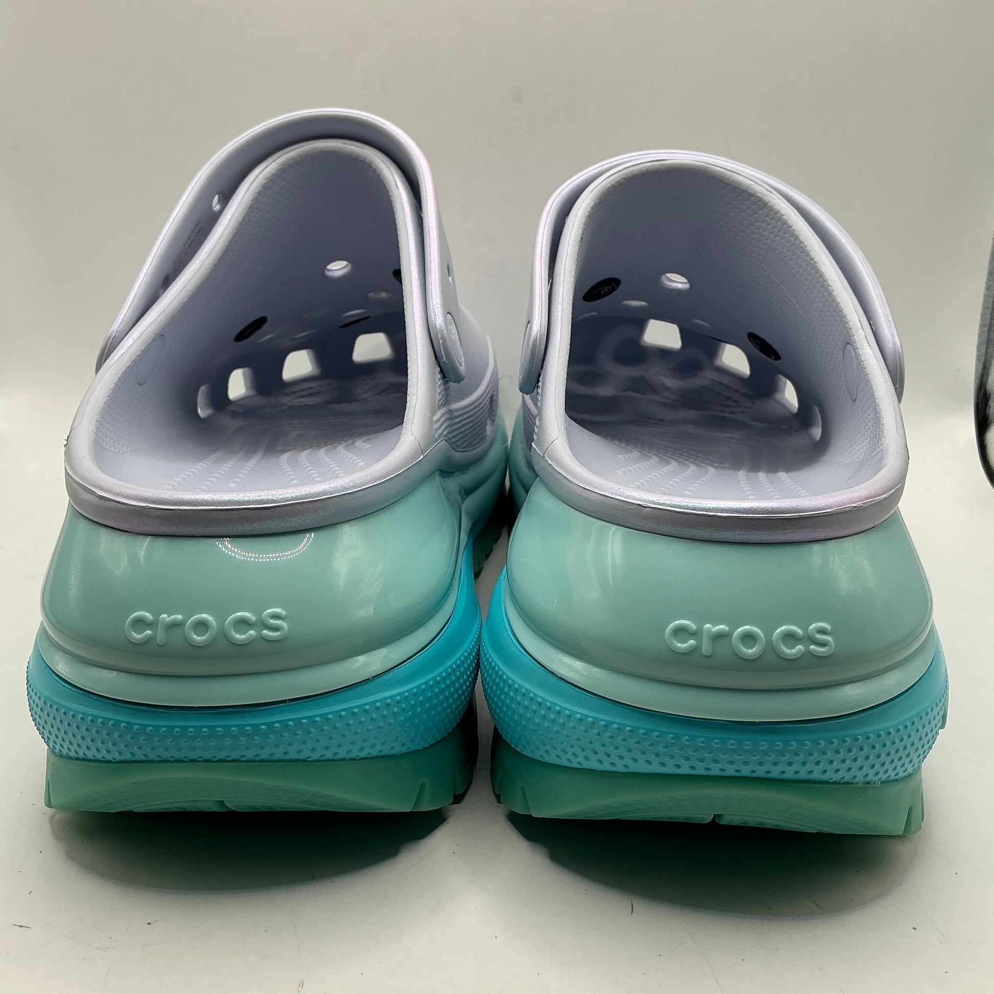 Crocs Classic Mega Crush Clogs, Sea Friends - dreamscape, unisex pool slides