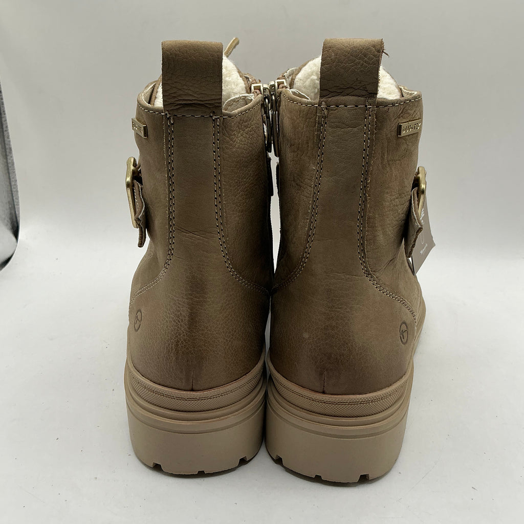 Tamaris comfort, Camel Leather ankle boots