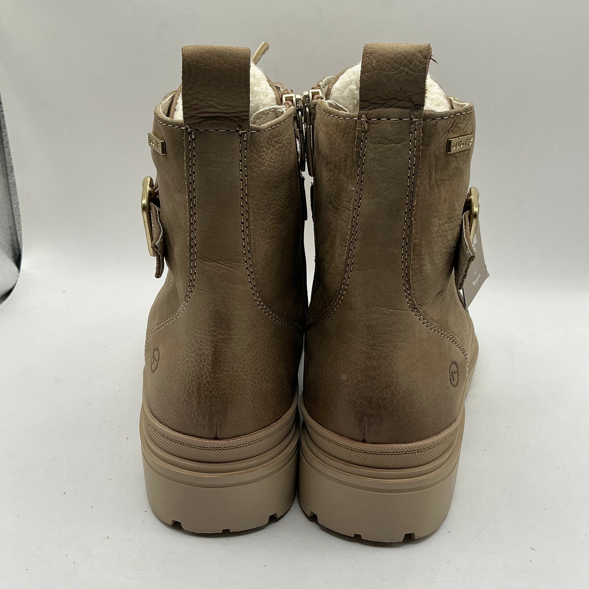 Tamaris comfort, Camel Leather ankle boots